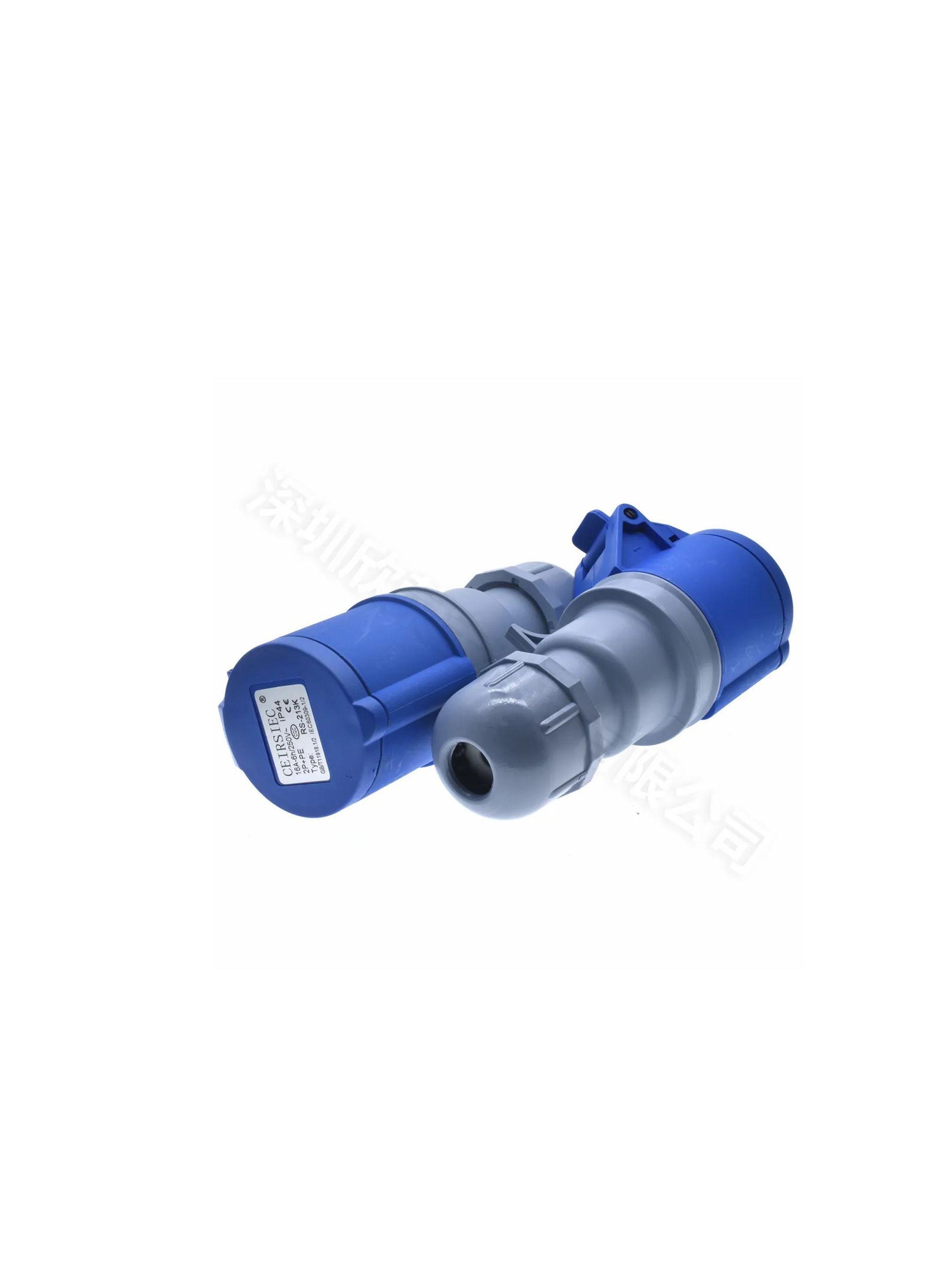 Set Enchufe Industrial Macho Y Hembra 3pines 16a-6