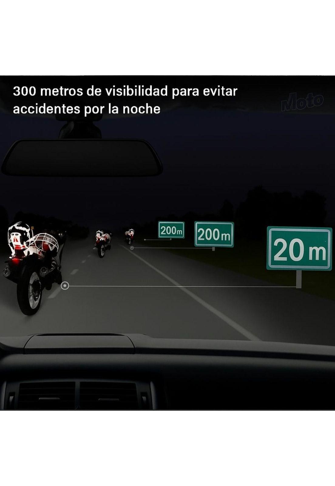 Red Equipaje Moto Casco Reflectante 6 Ganchos Elastico-2