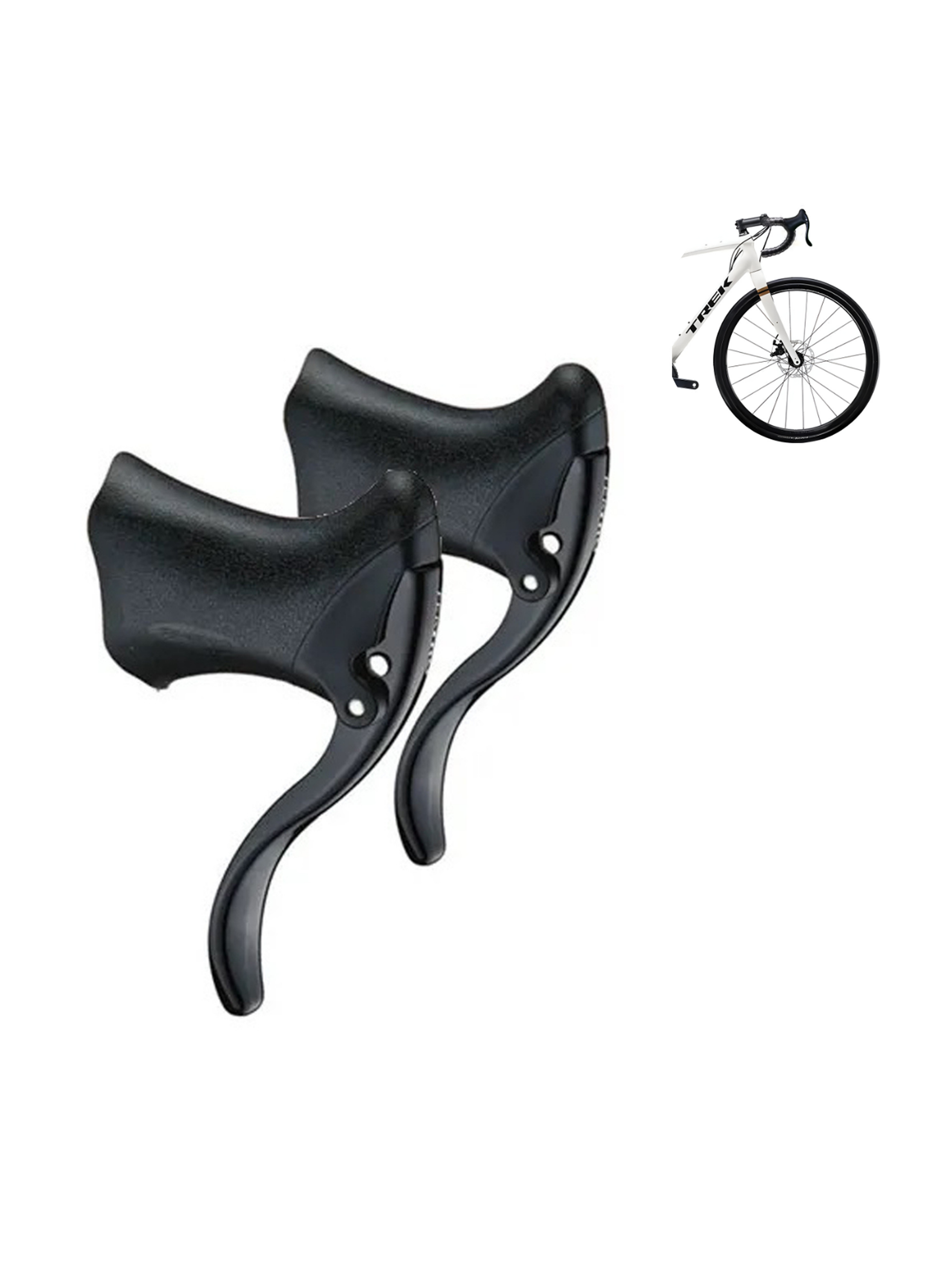 Manillas De Freno Eclipse Aluminio Ruta Gravel Comp. Shimano-0