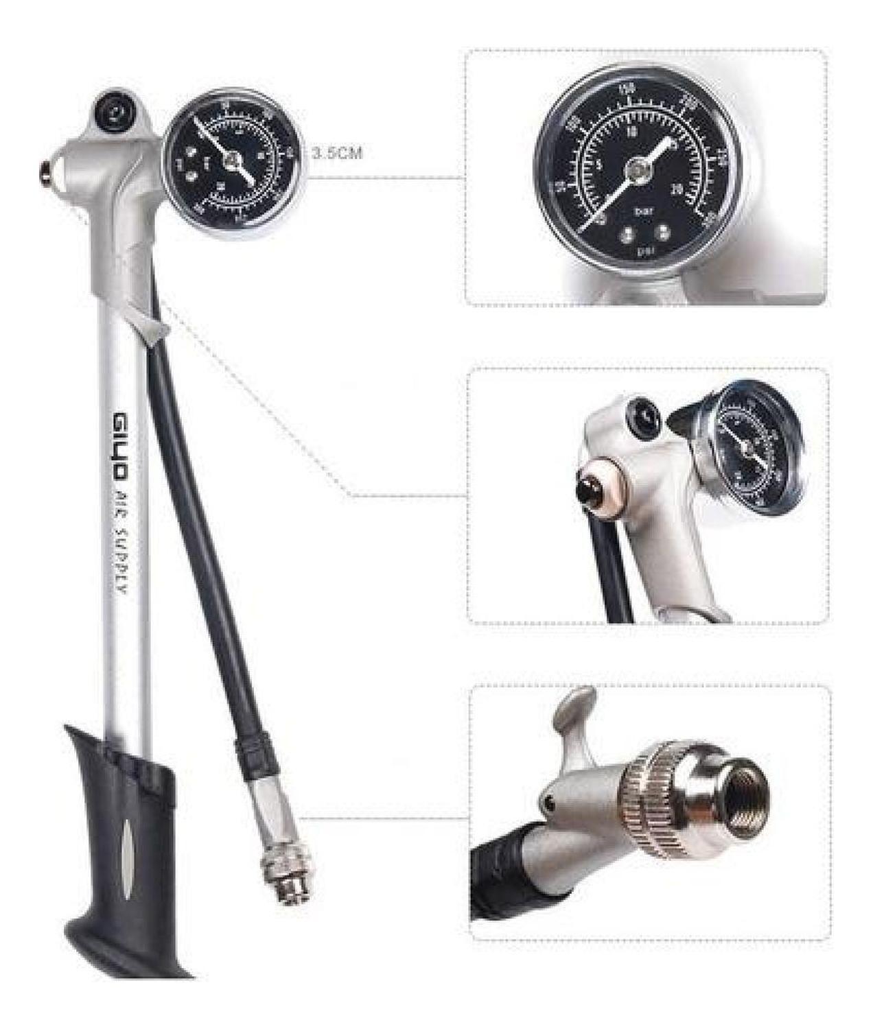 Bombín Horquilla Y Shock 300 Psi, Suspensión Alta Presión-2