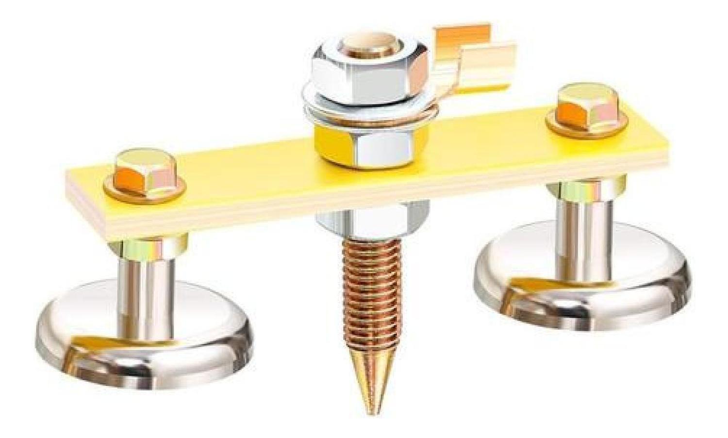 Toma A Tierra Imantado Neodimio Para Maquina De Soldar-2