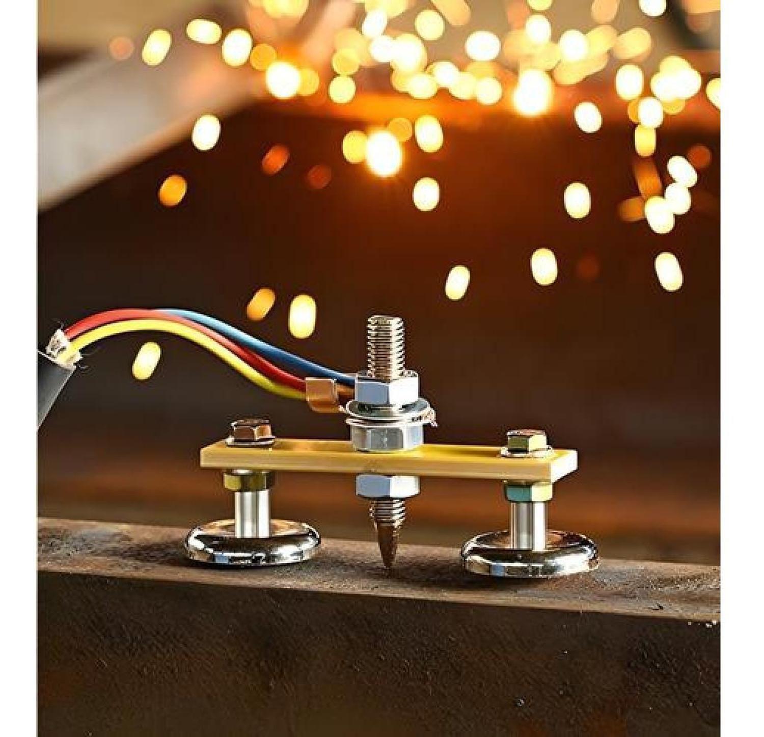 Toma A Tierra Imantado Neodimio Para Maquina De Soldar-6