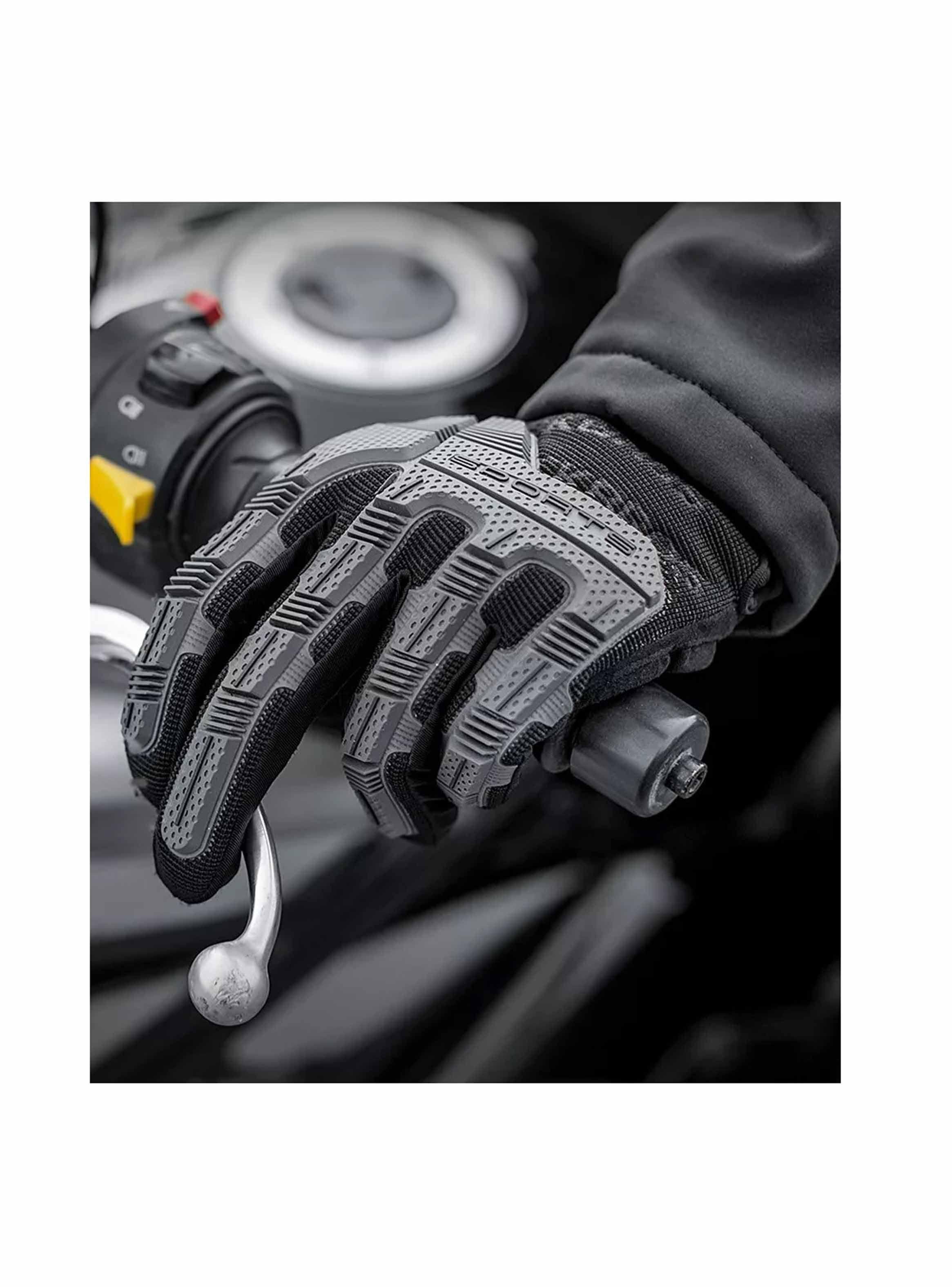 Guantes Con Protección Rockbros Moto Bicicleta Enduro Dh-6