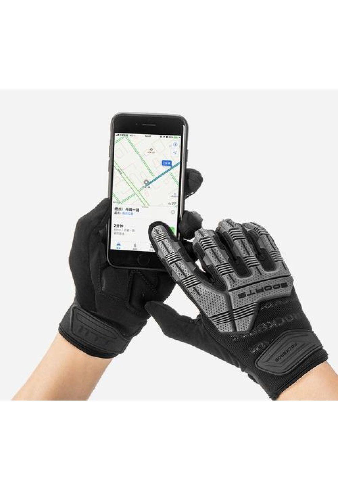 Guantes Con Protección Rockbros Moto Bicicleta Enduro Dh-5