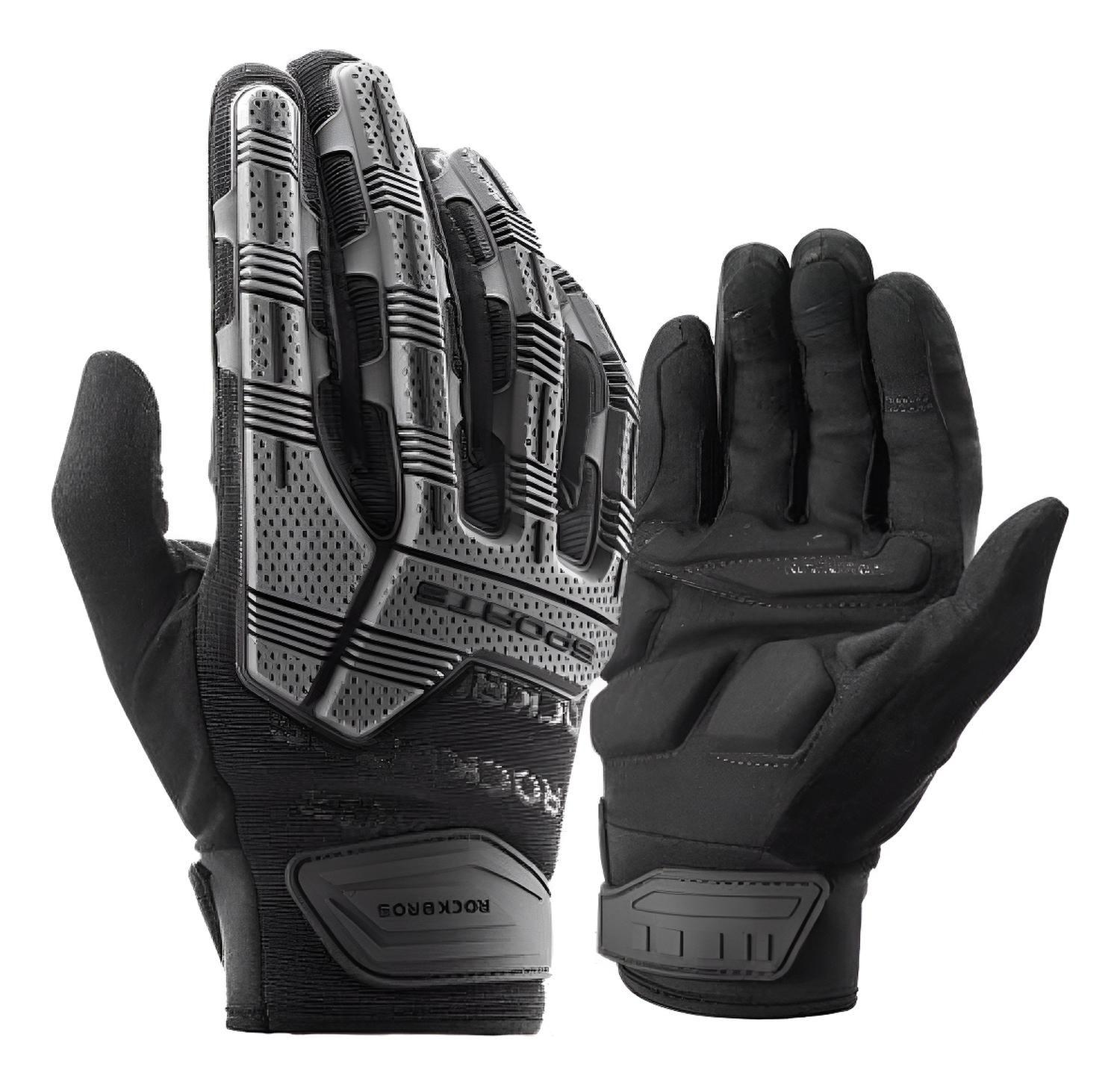 Guantes Con Protección Rockbros Moto Bicicleta Enduro Dh-0