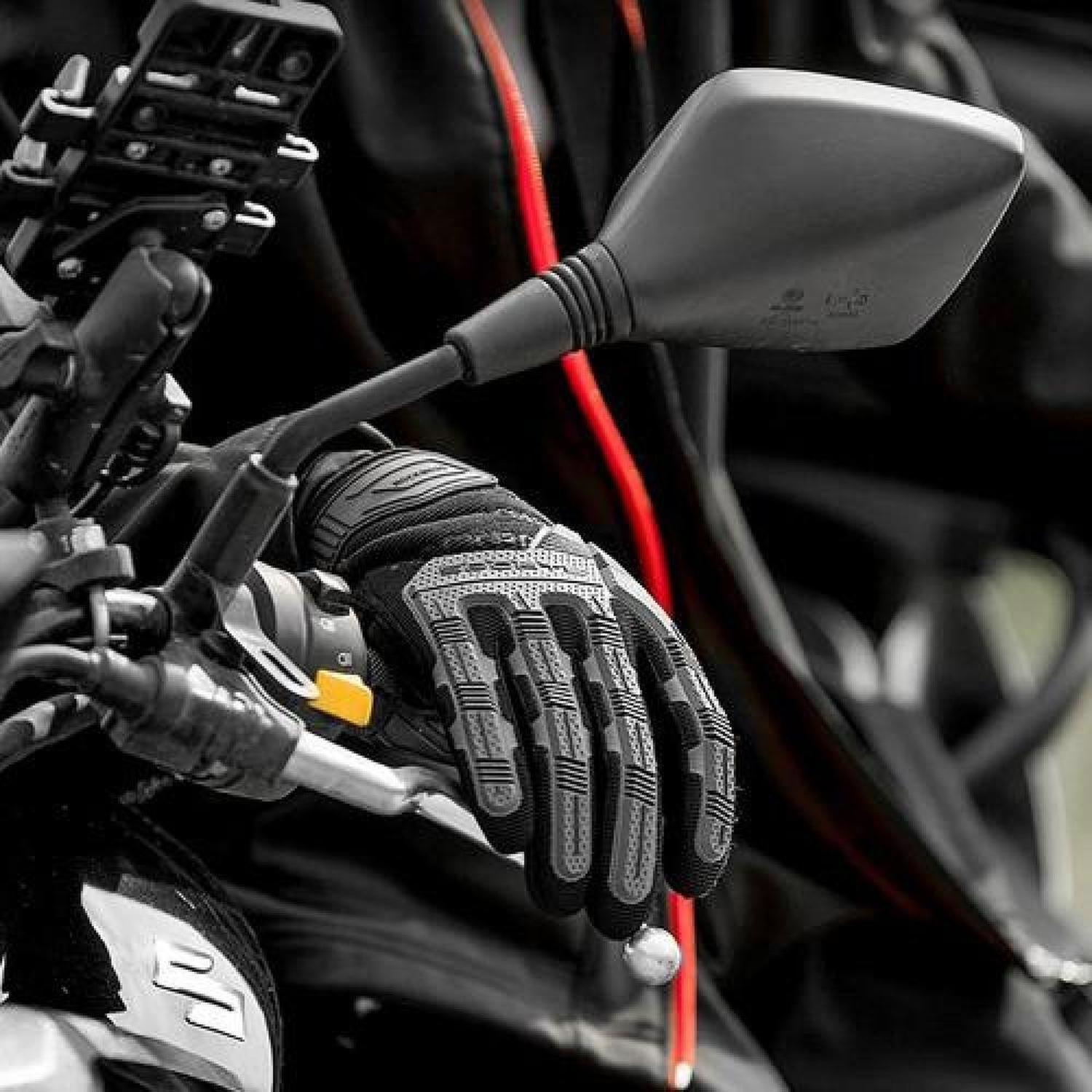 Guantes Con Protección Rockbros Moto Bicicleta Enduro Dh-7