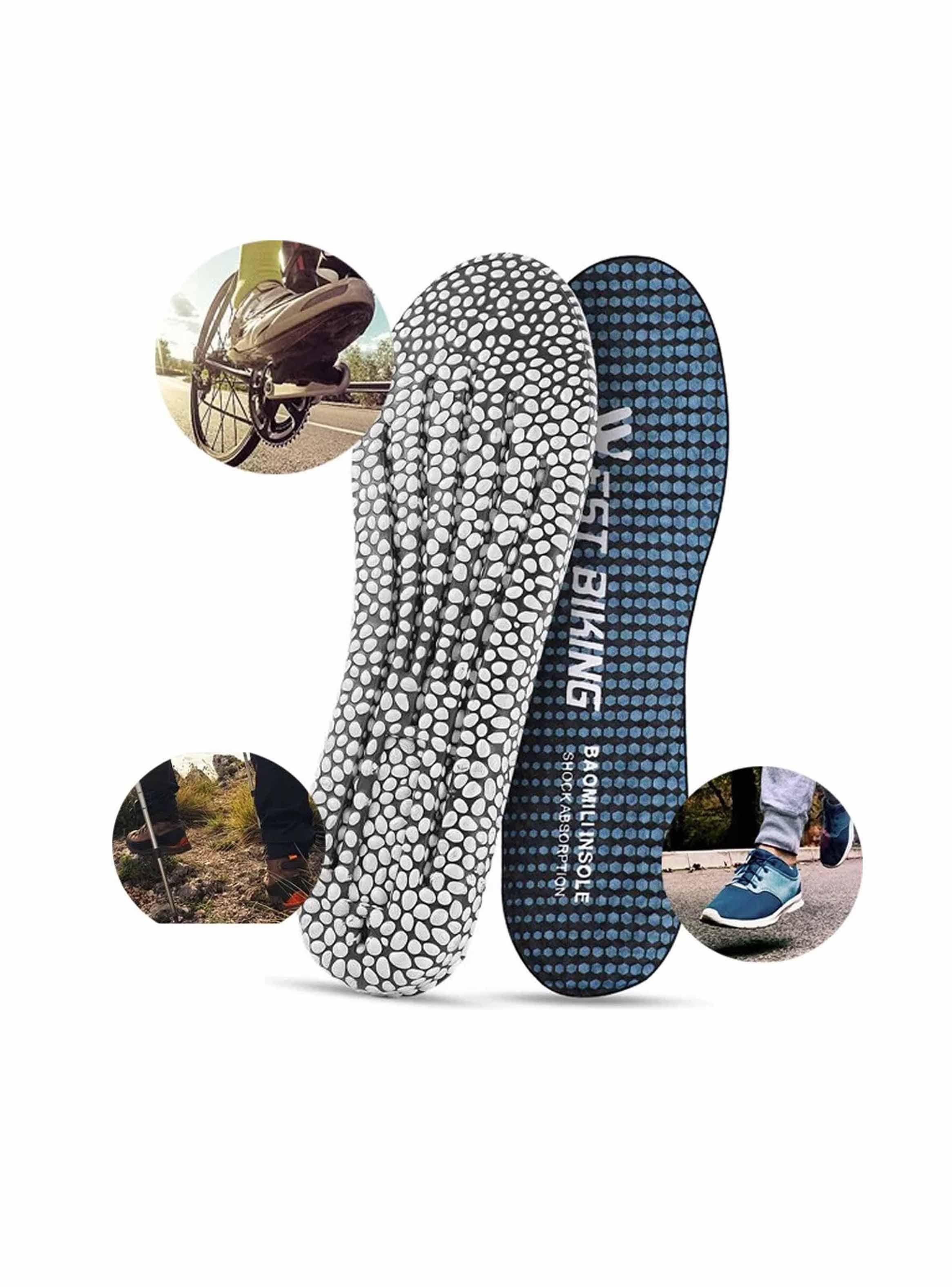 Plantillas Sport Transpirables Alto Impacto Ciclismo Running-7