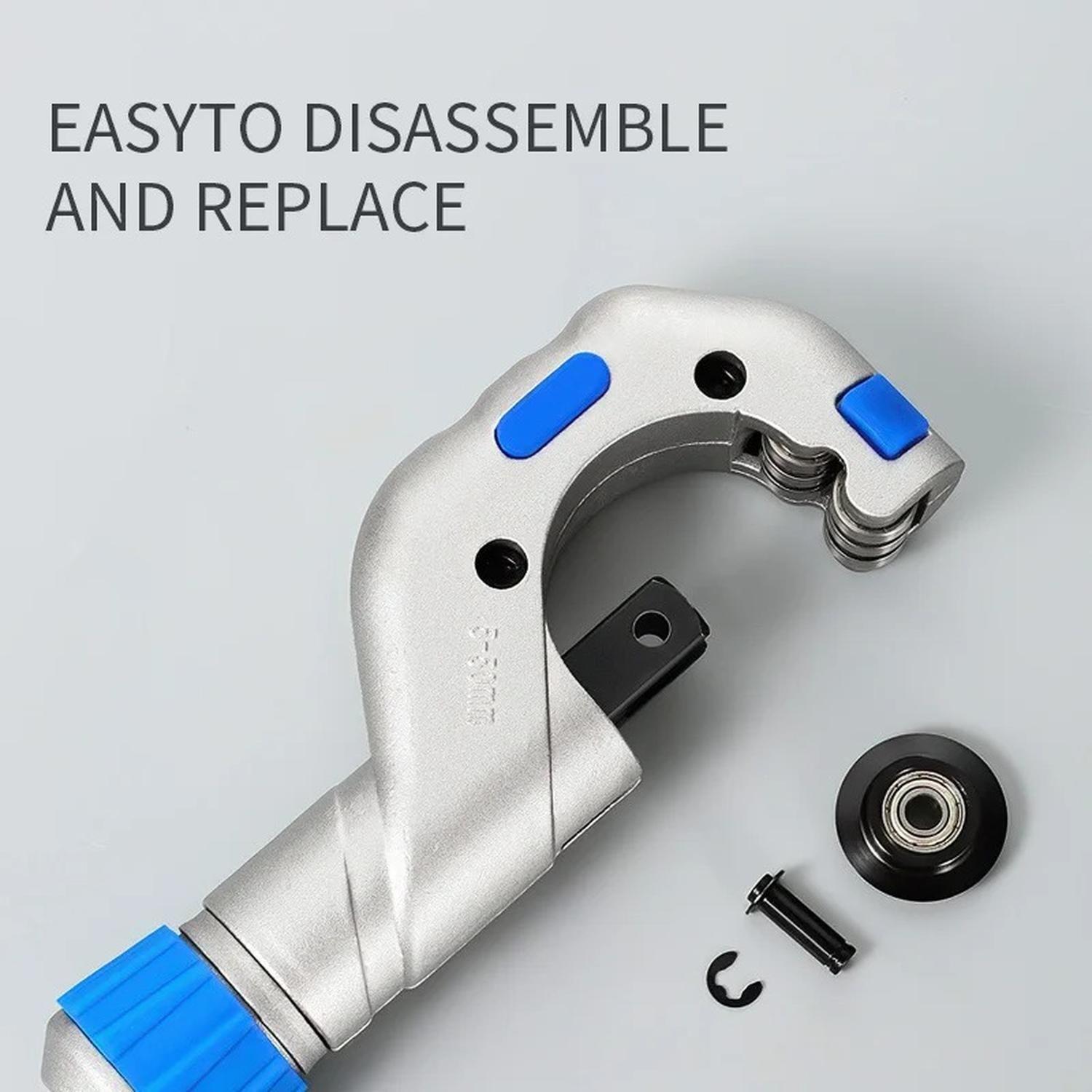 Cortador de tubos 5–50 mm con rodamientos HSS-4