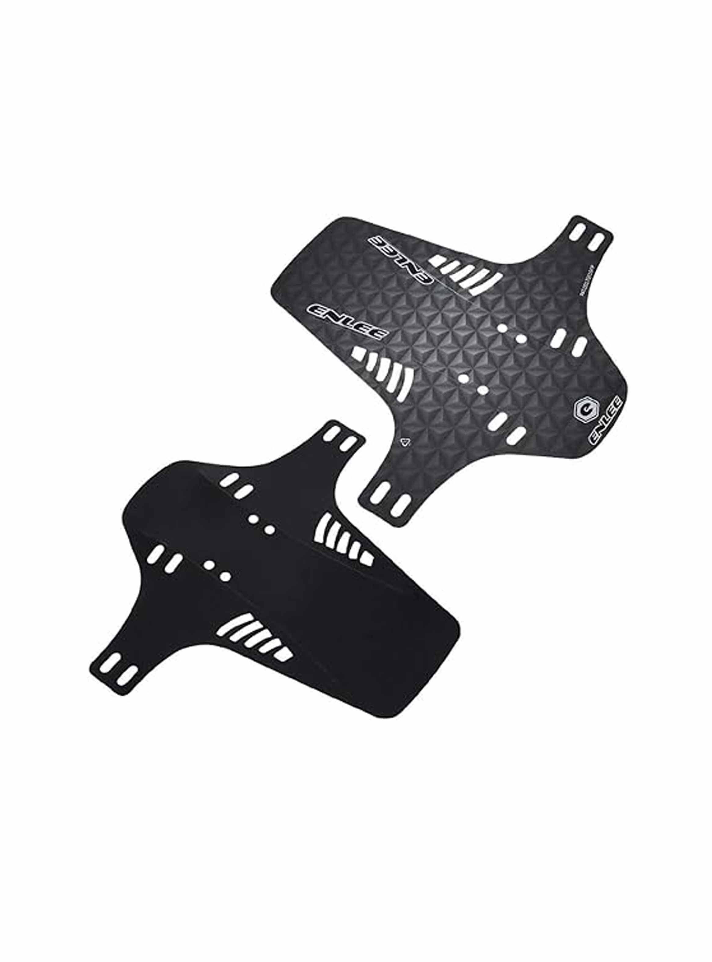 Tapabarro Para Bicicleta, Variedad Diseño Negro Geométrico-2
