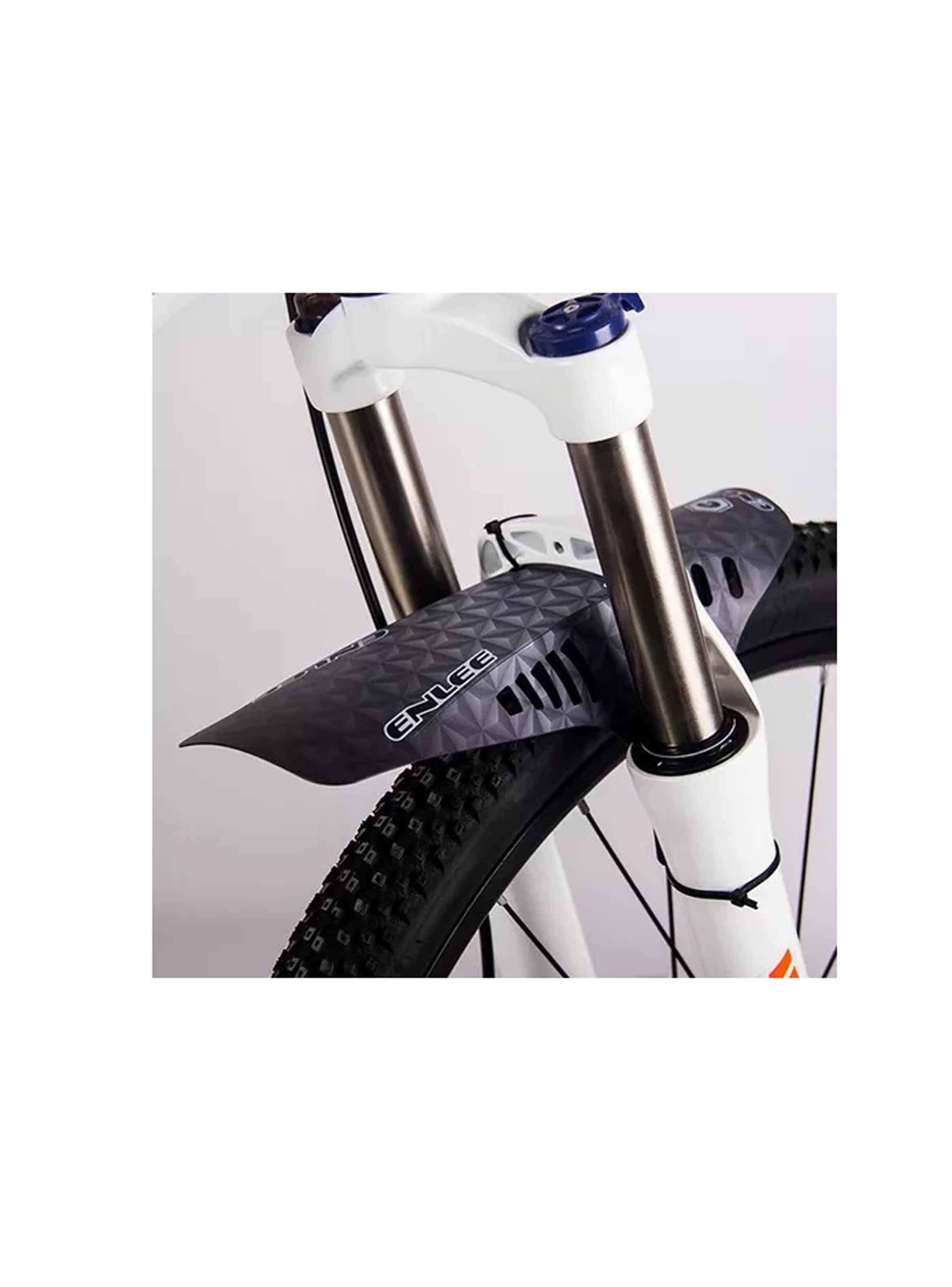 Tapabarro Para Bicicleta, Variedad Diseño Negro Geométrico-3