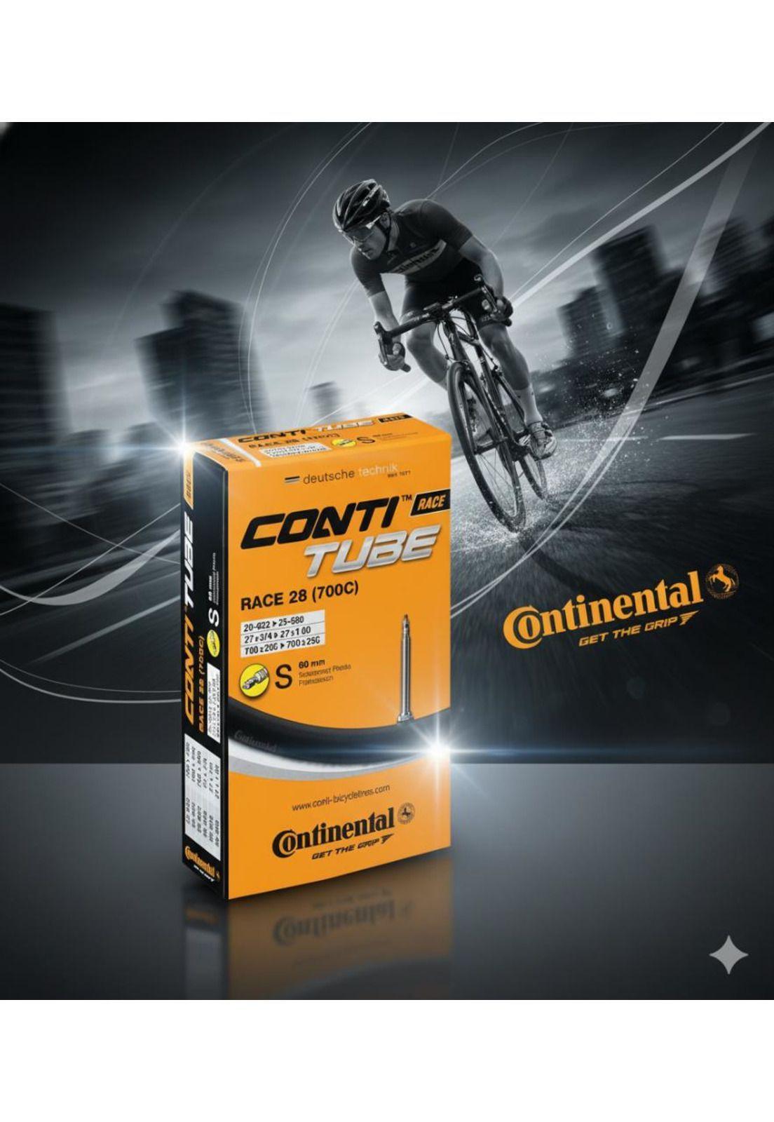 Cámara 700C Ruta Continental Válvula Presta 60mm-2