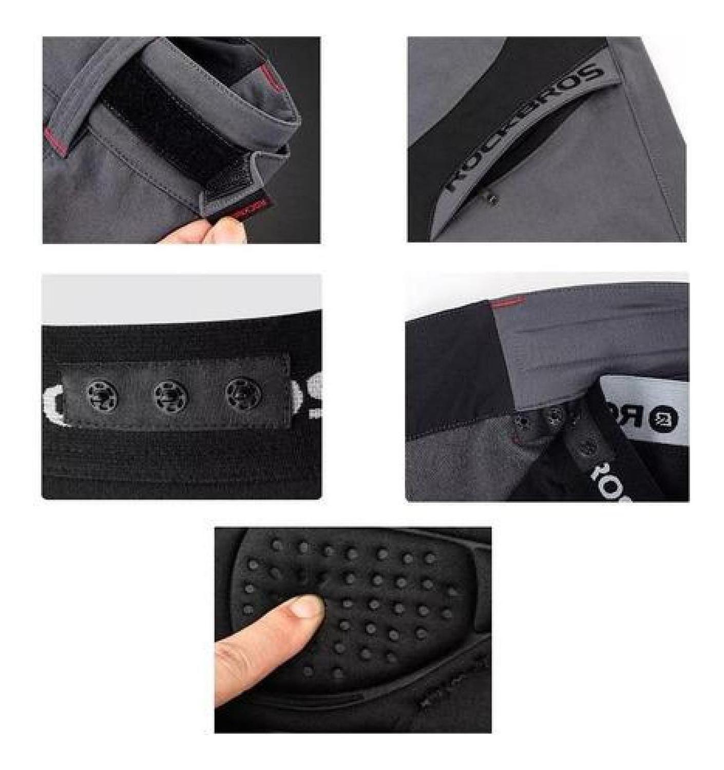 Set Pantalón Short + Ropa Interior De Ciclismo Rockbros Mtb-3