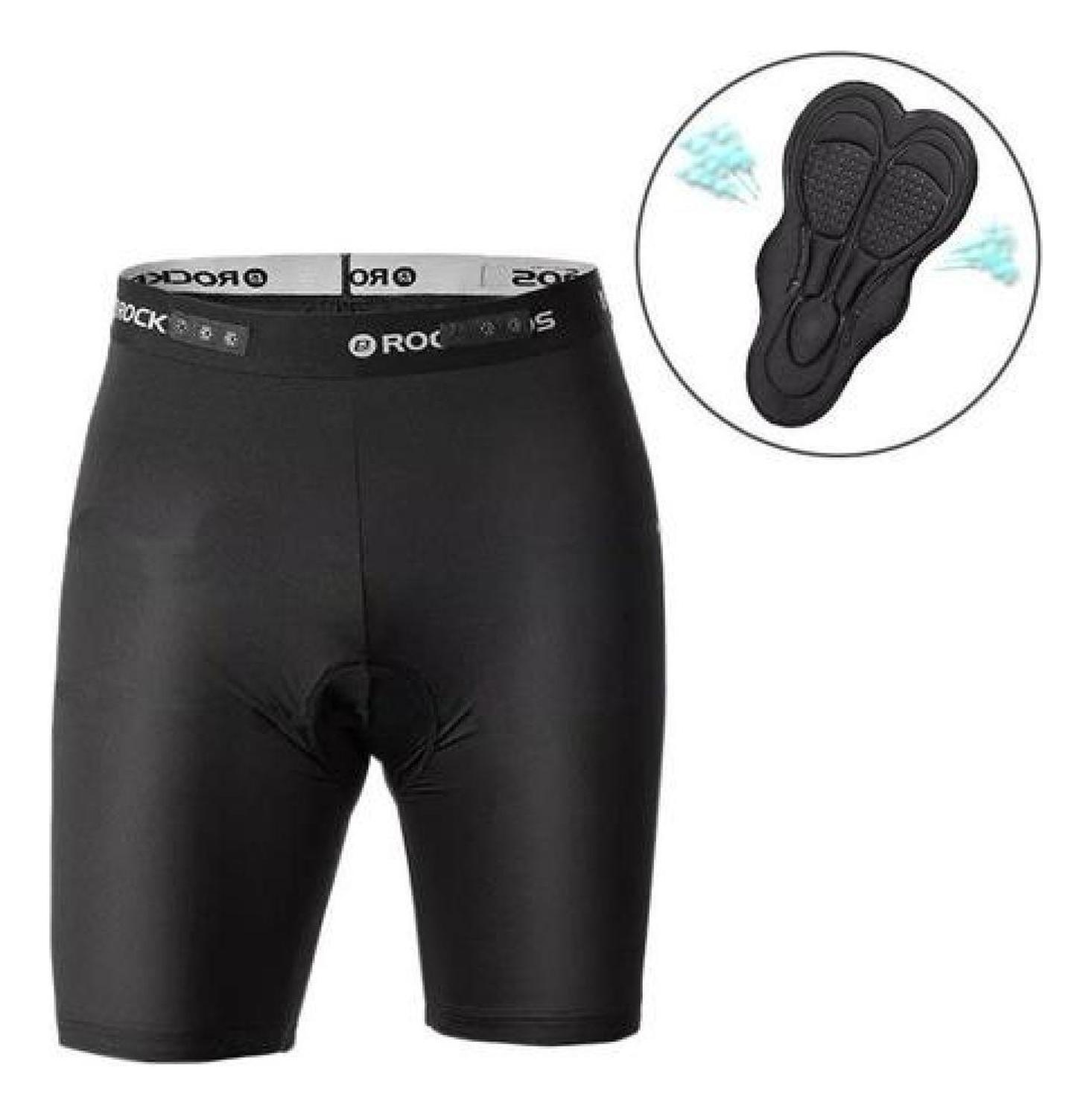 Set Pantalón Short + Ropa Interior De Ciclismo Rockbros Mtb-5