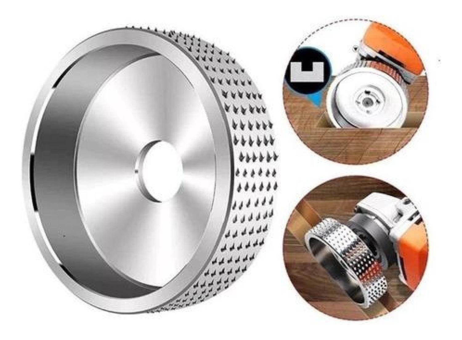 Rueda Disco Abrasivo Para Madera, Estándar Chileno, Esmeril-2