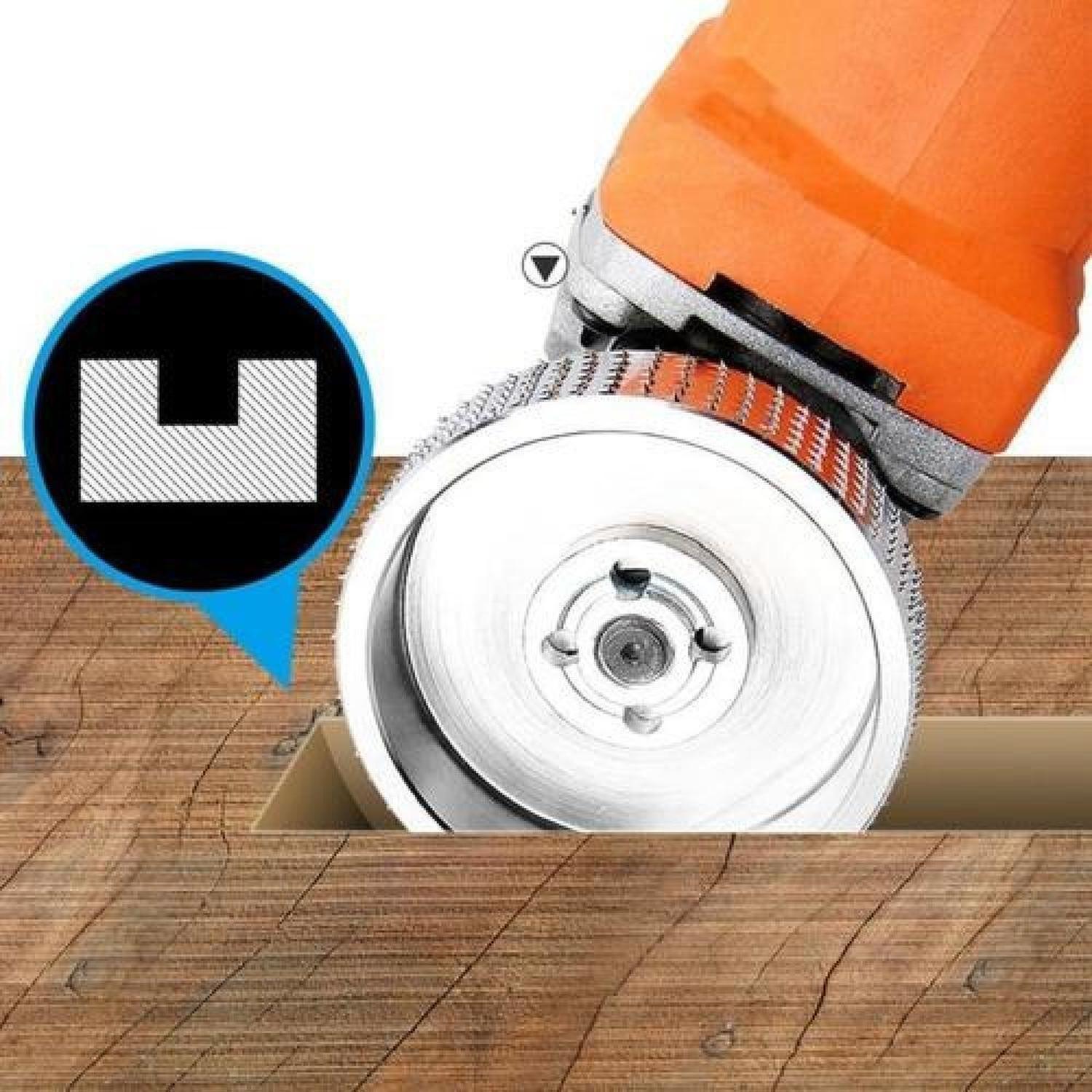 Rueda Disco Abrasivo Para Madera, Estándar Chileno, Esmeril-4