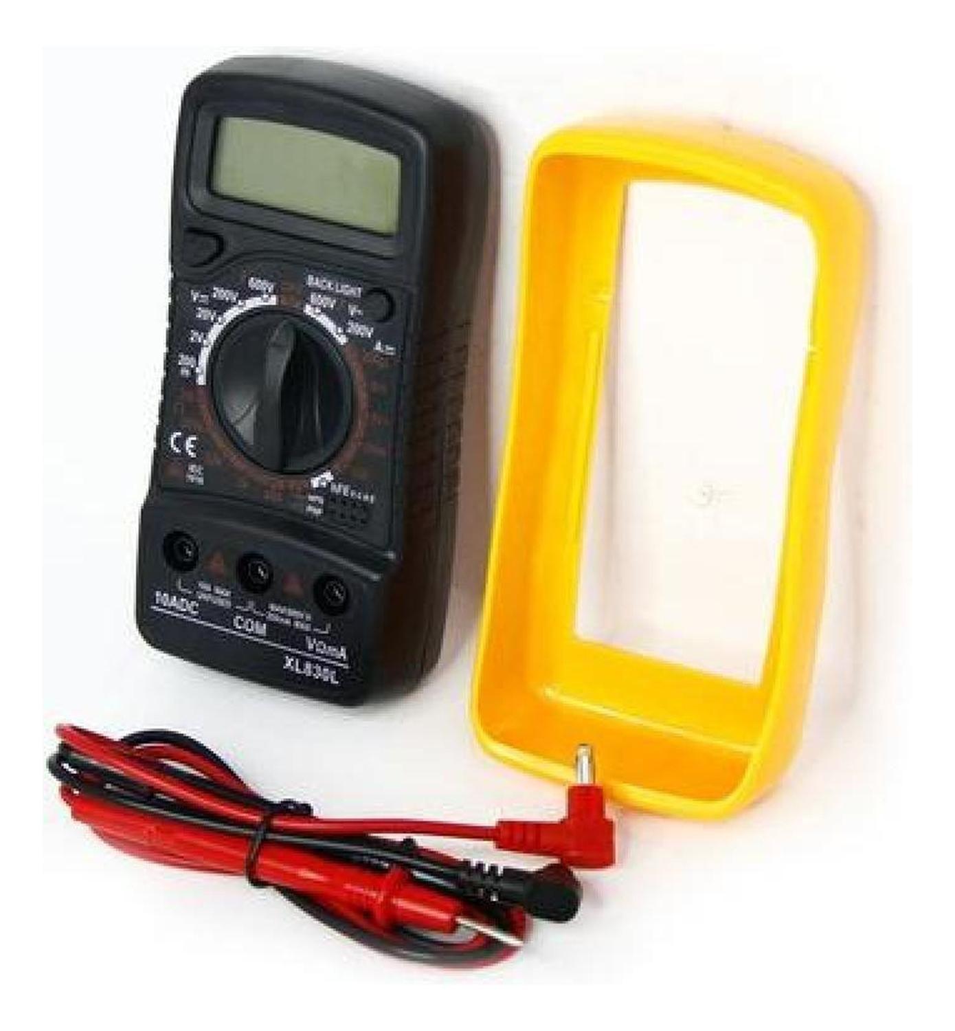 Multímetro Profesional Tester Pantalla Digital Lcd + Batería-3
