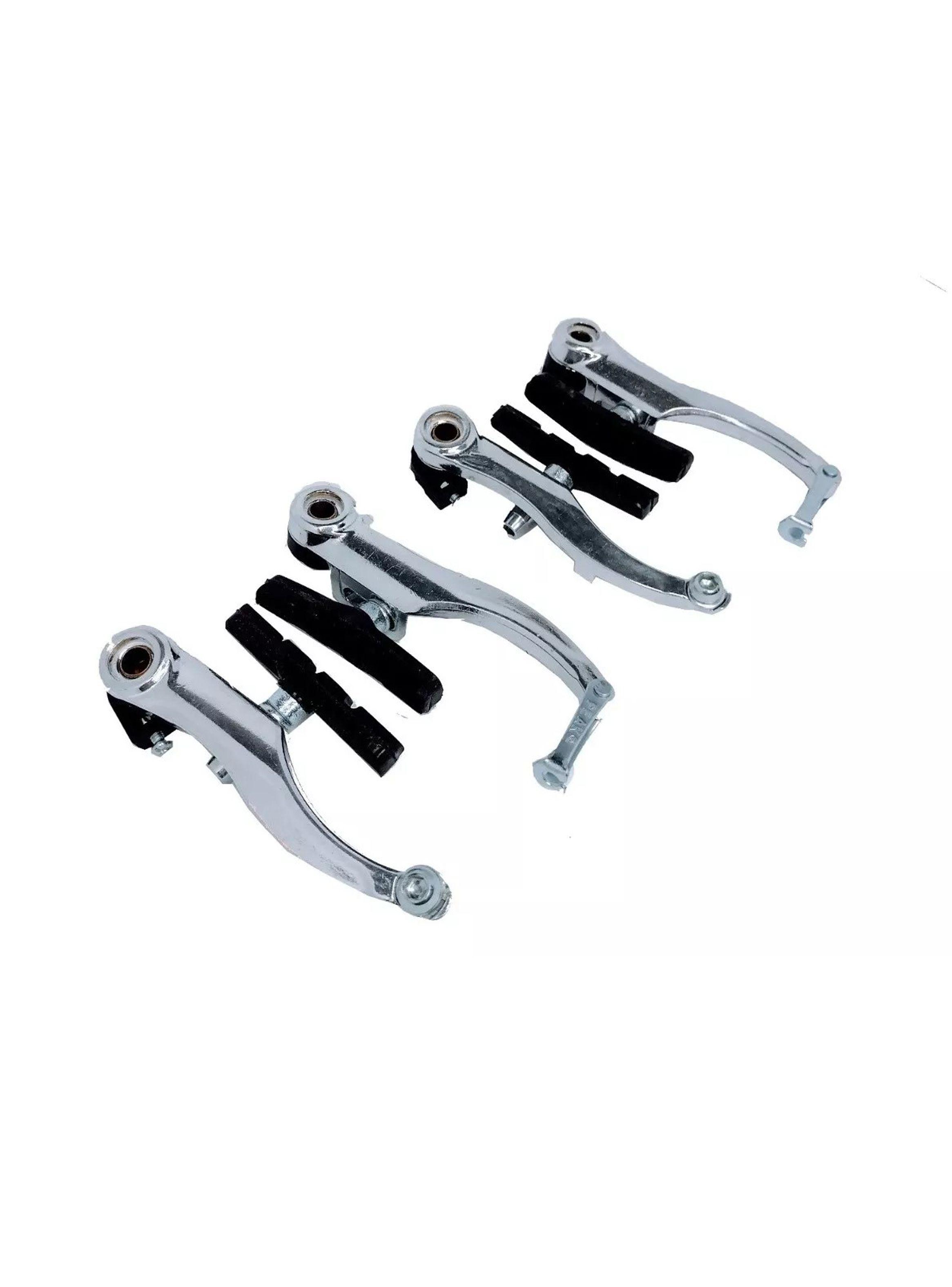 Set Completo Frenos V-brake De Aluminio Robustos Bicicleta-2