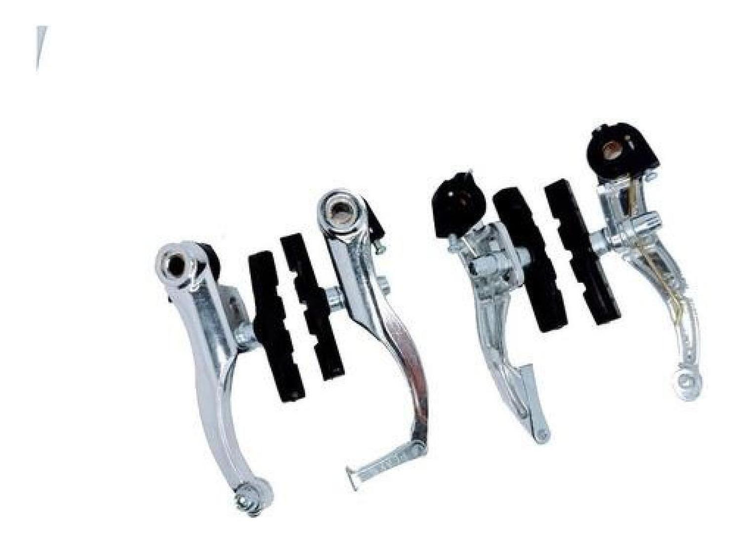 Set Completo Frenos V-brake De Aluminio Robustos Bicicleta-2