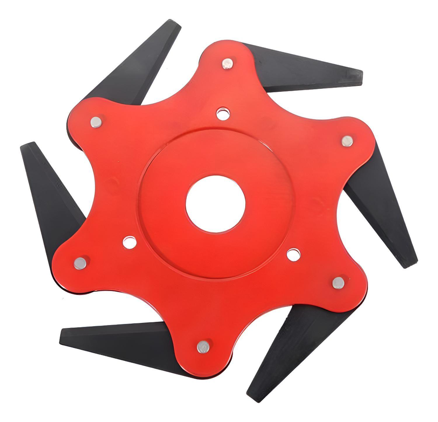 Cabezal Orilladora De Pasto Corte 360º Jardinería - Rojo-0