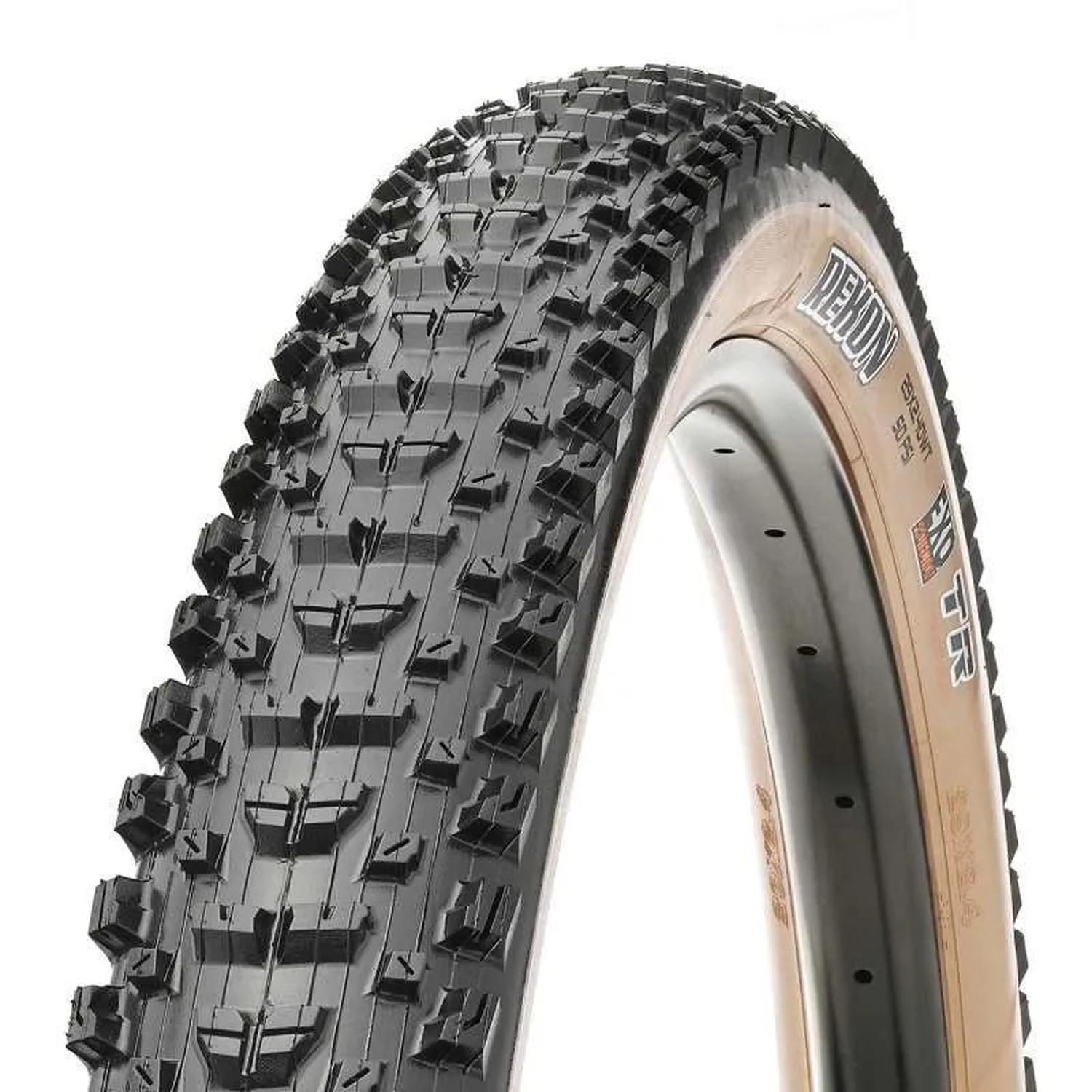 Neumático Maxxis Rekon 29x2.40 Kevlar Exo Tr Tanwall Mtb-0