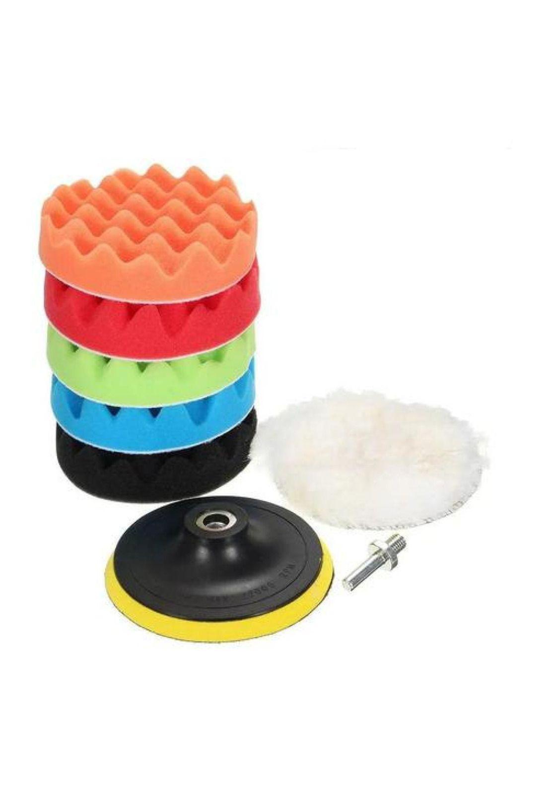Kit Completo De Pulido De Automóvil Para Taladro Y Esmeril-4