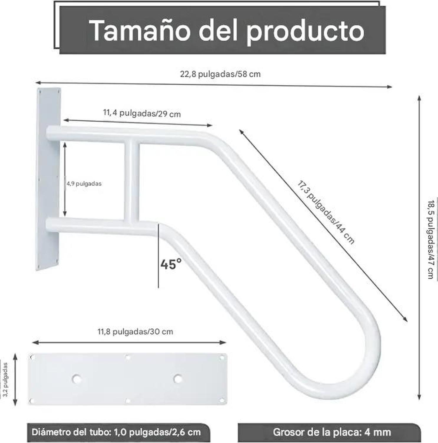 Pasamanos Escalera Movilidad Reducida Adulto Mayor-4