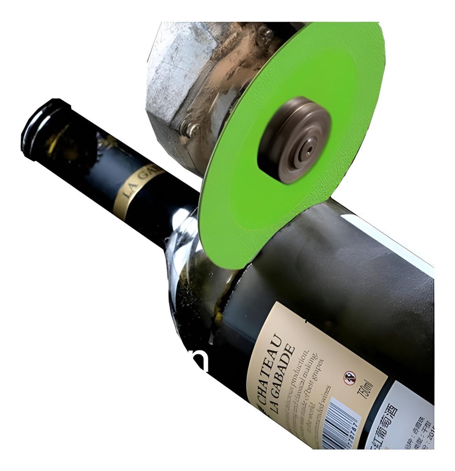 Disco De Diamante Corte Vidrio Para Esmeril Estándar Chile Verde-0