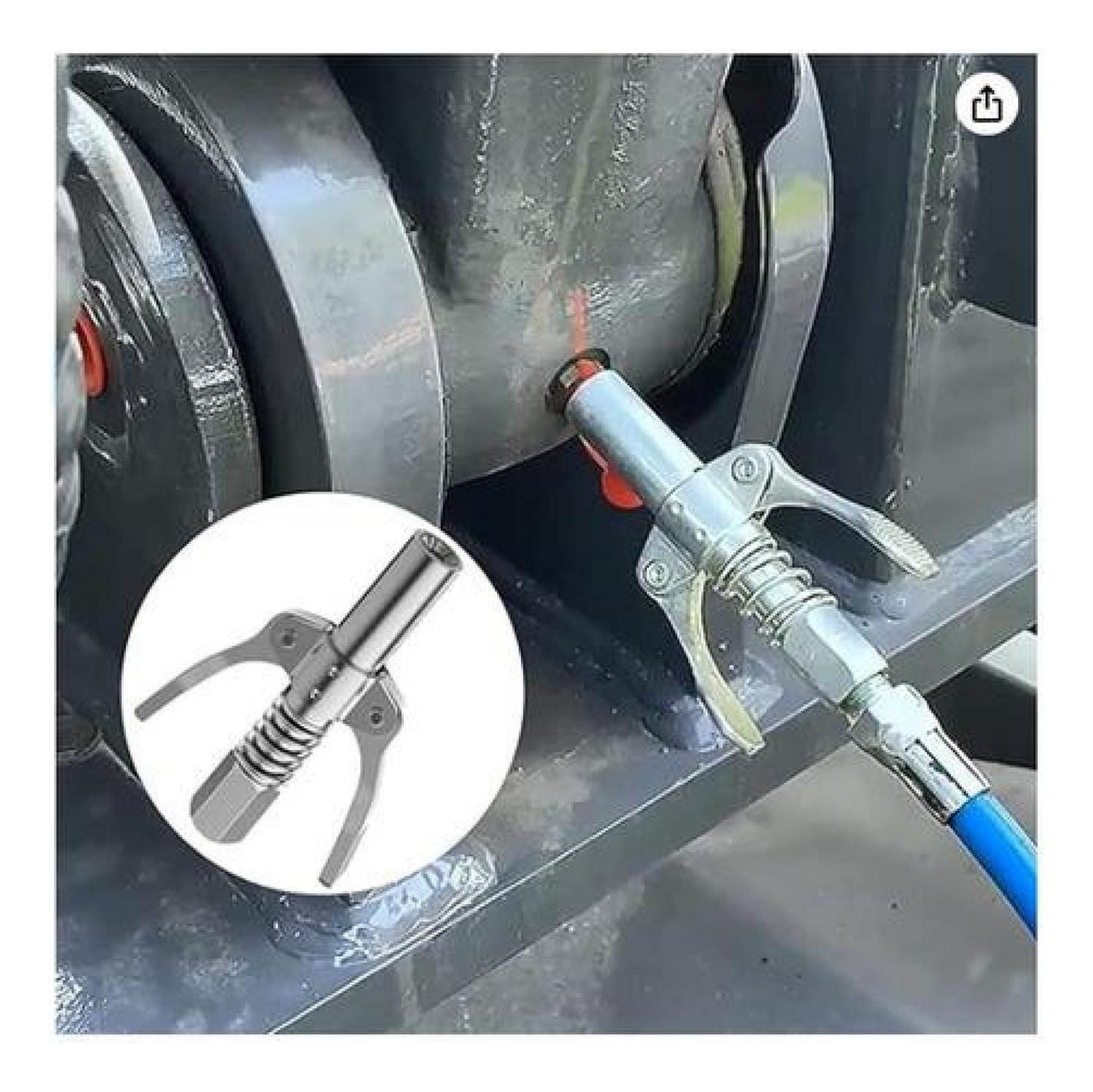Pistola Grasa Alta Presión 10000 Psi Acople Conector-5