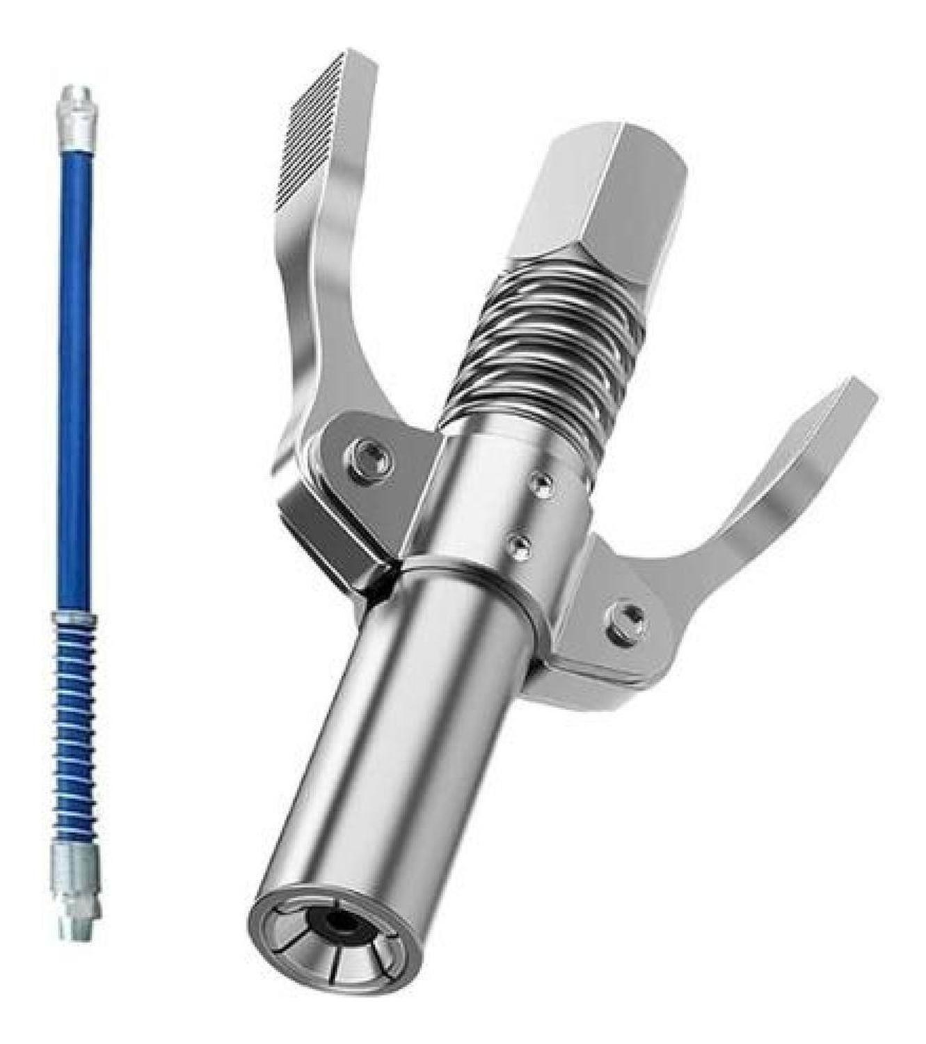 Pistola Grasa Alta Presión 10000 Psi Acople Conector-6