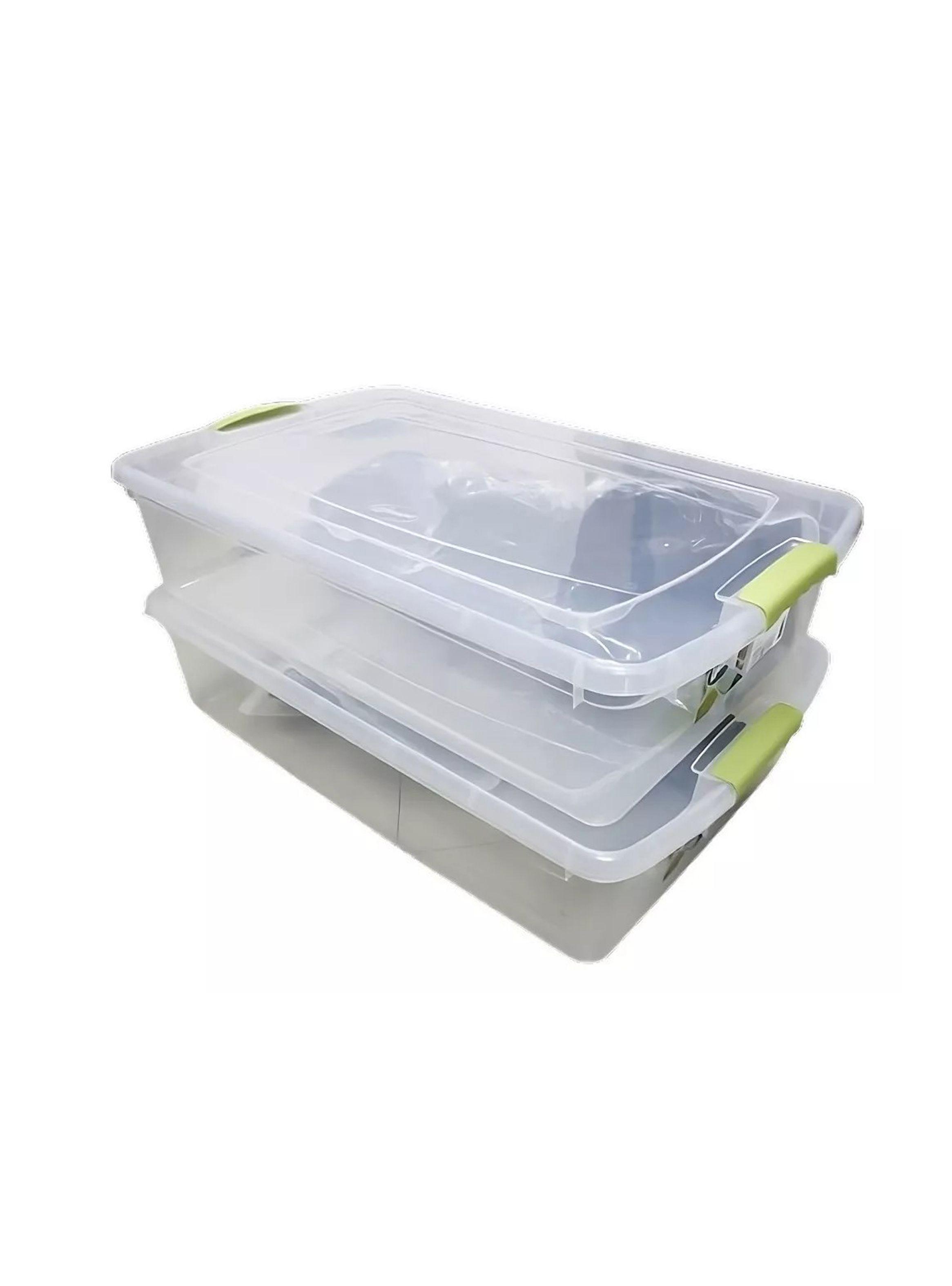 Caja Organizadora 32lts Wenco Plástico 67x40x16cm Bajo Cama-1