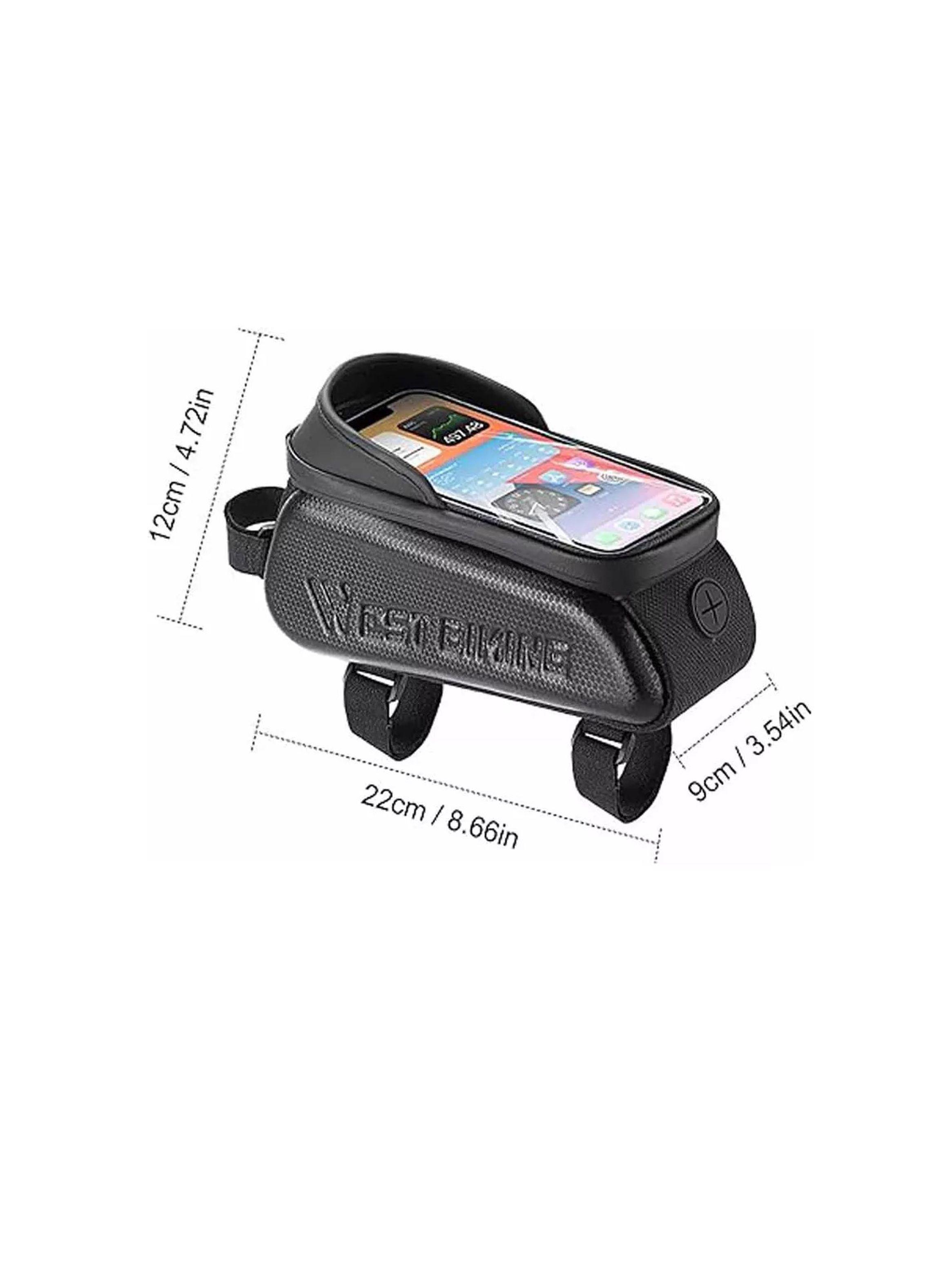Bolso Soporte Porta Celular Y Bolsa Bicicleta Impermeable-3