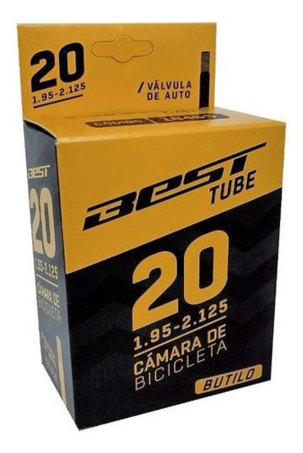 Cámara Bicicleta Butilo Best 20 (1.95-2.125) V/auto 48mm Schrader-2