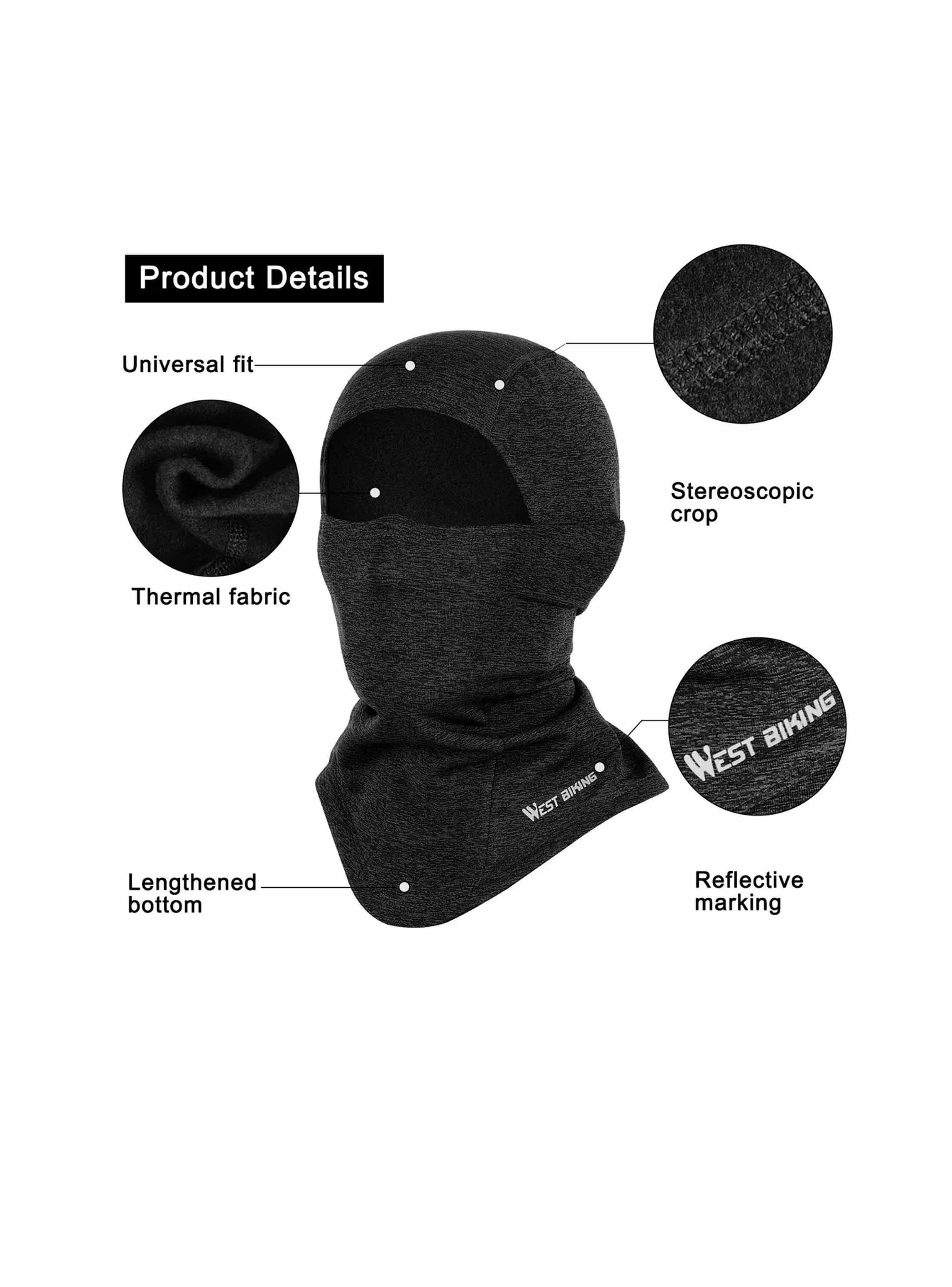 Balaclava Deportiva Para Ciclismo Y Deportes, Pasamontañas-4