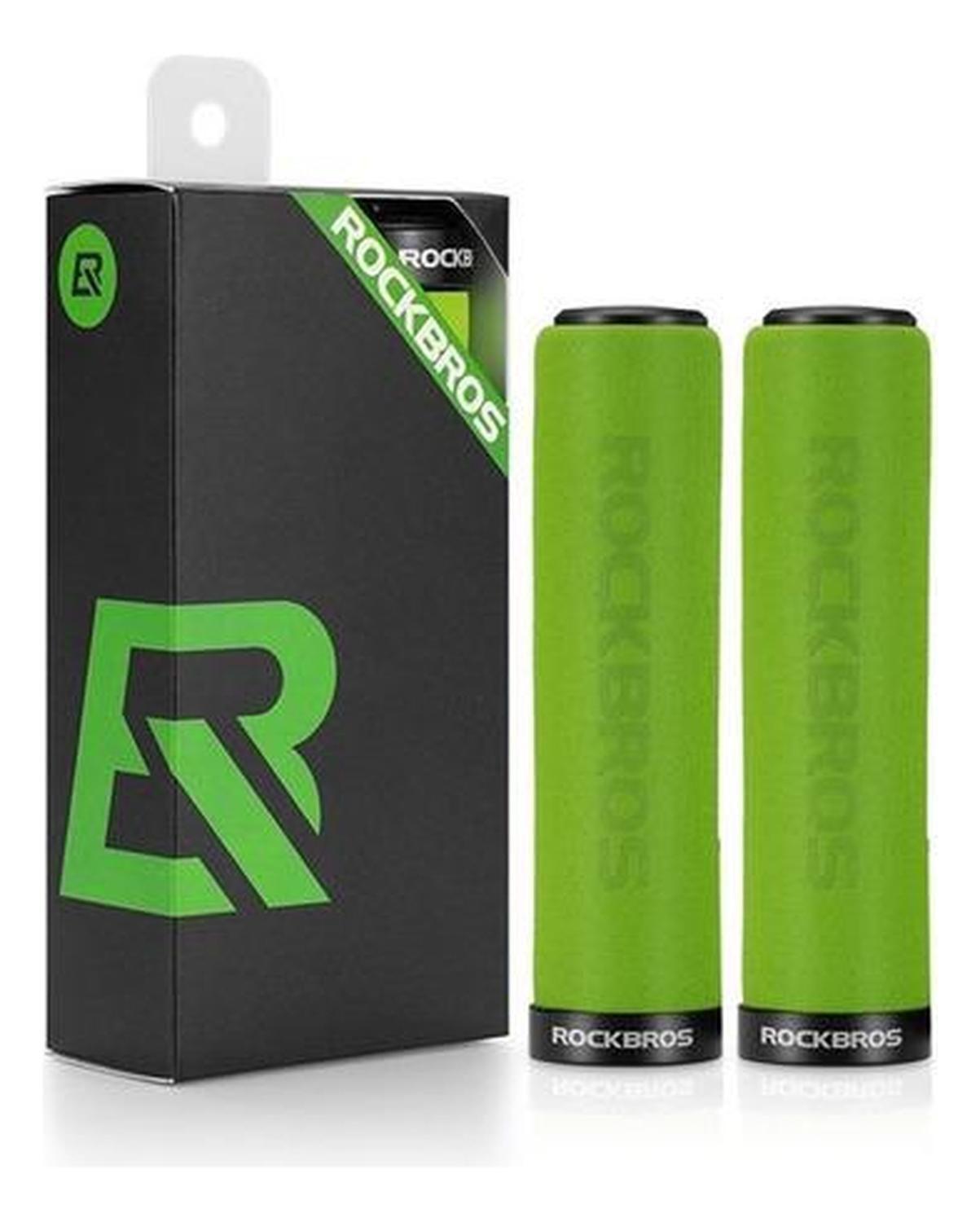 Puños Rockbros Con Lock Bicicleta Mtb Bmx Grips Empuñadura-2