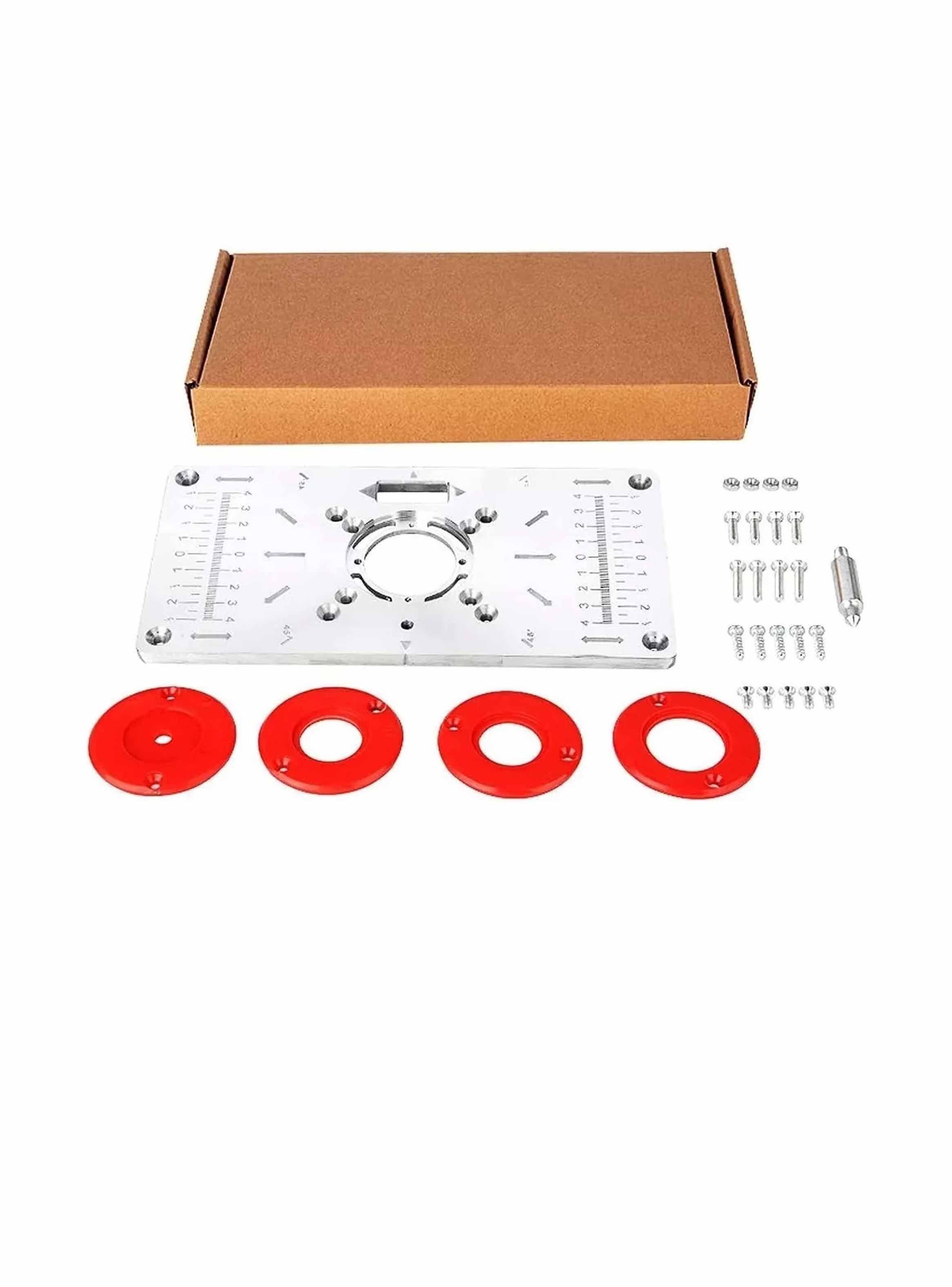 Placa De Inserción Router Para Mesa Fresadora Multifunción-2