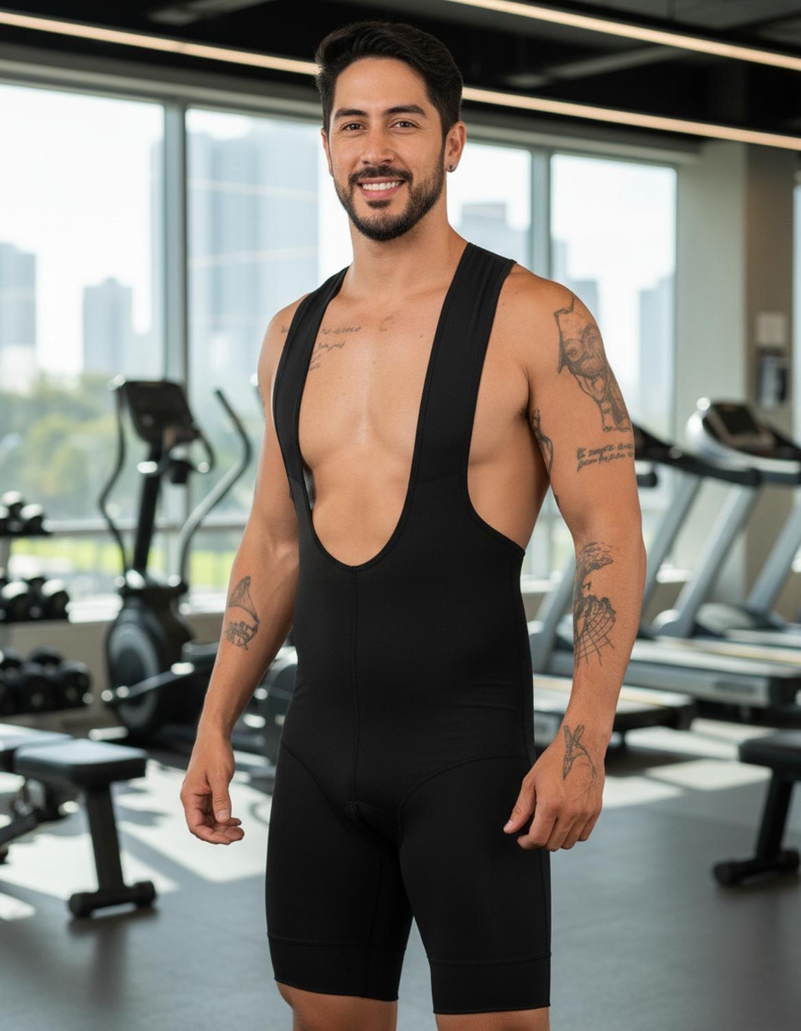 Calza De Ciclismo Rockbros Acolchada Con Tirantes, Bicicleta-0