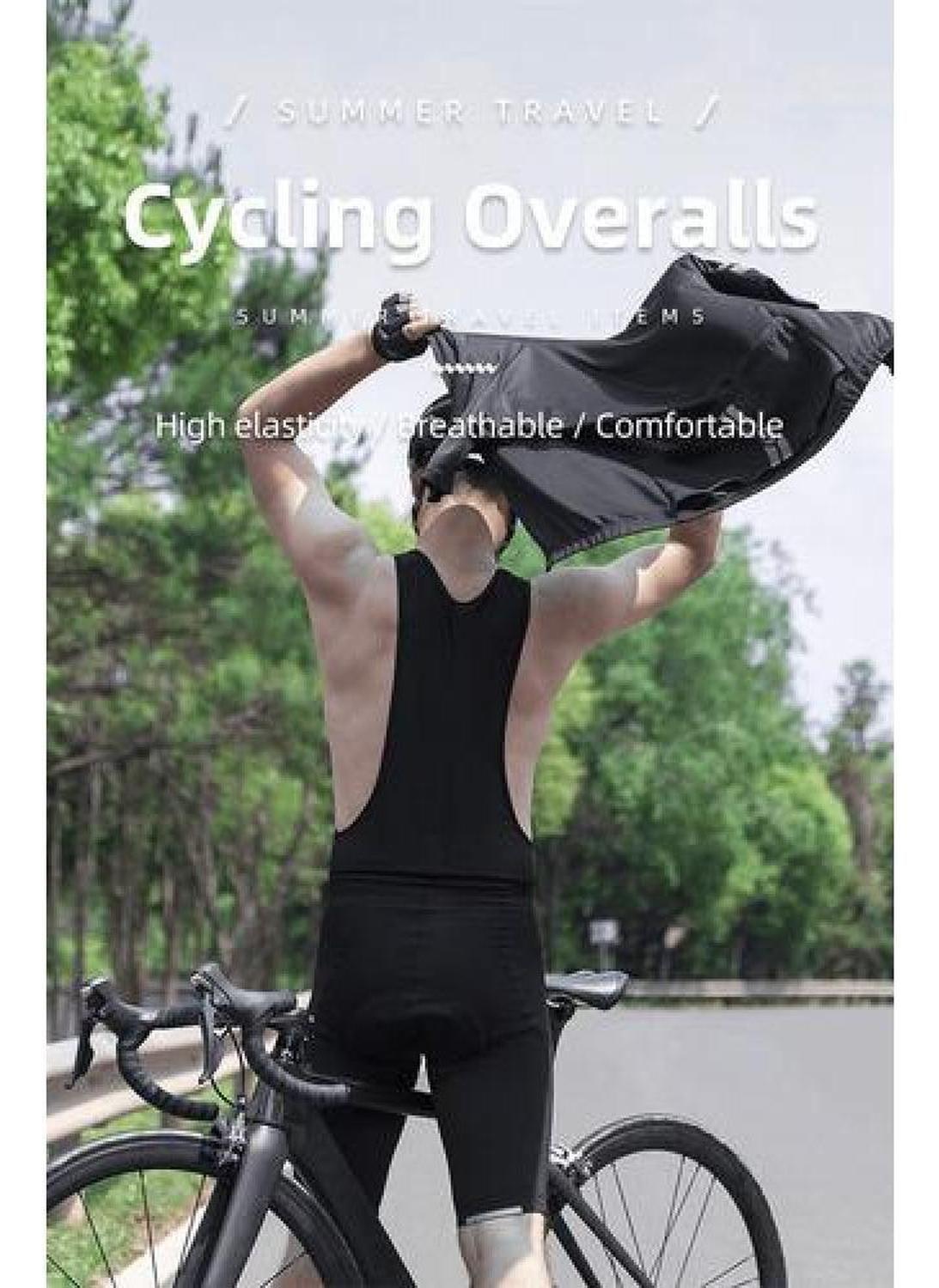 Calza De Ciclismo Rockbros Acolchada Con Tirantes, Bicicleta-5