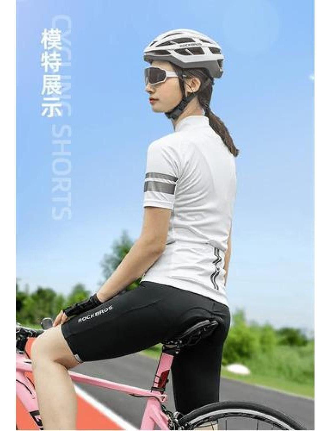 Calza De Ciclismo Rockbros Acolchada Con Tirantes, Bicicleta-6