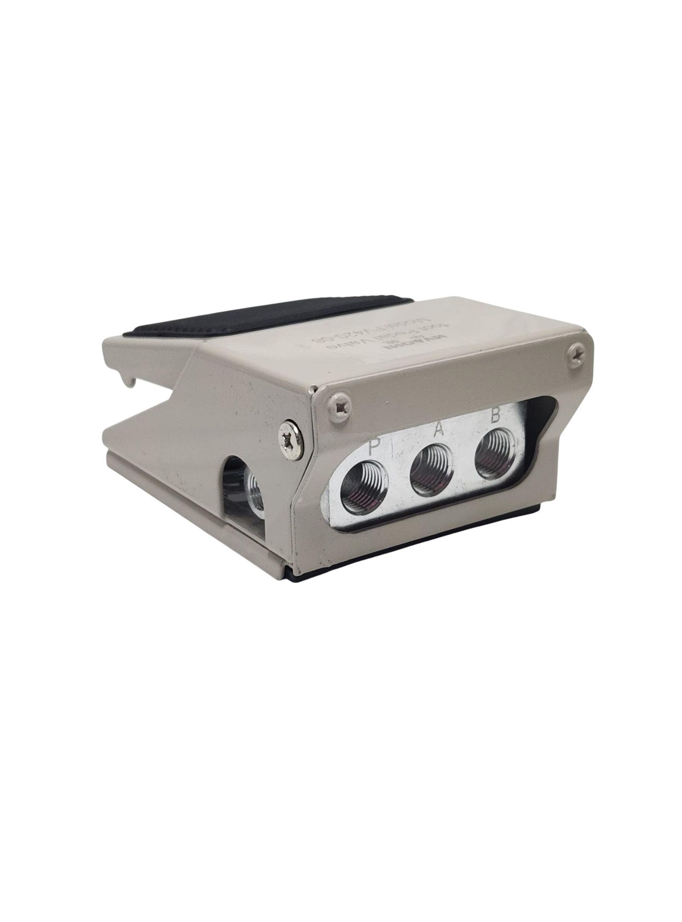 Válvula Neumática De Pedal Fv420 Prensa 4/2 Neumática Medida-2