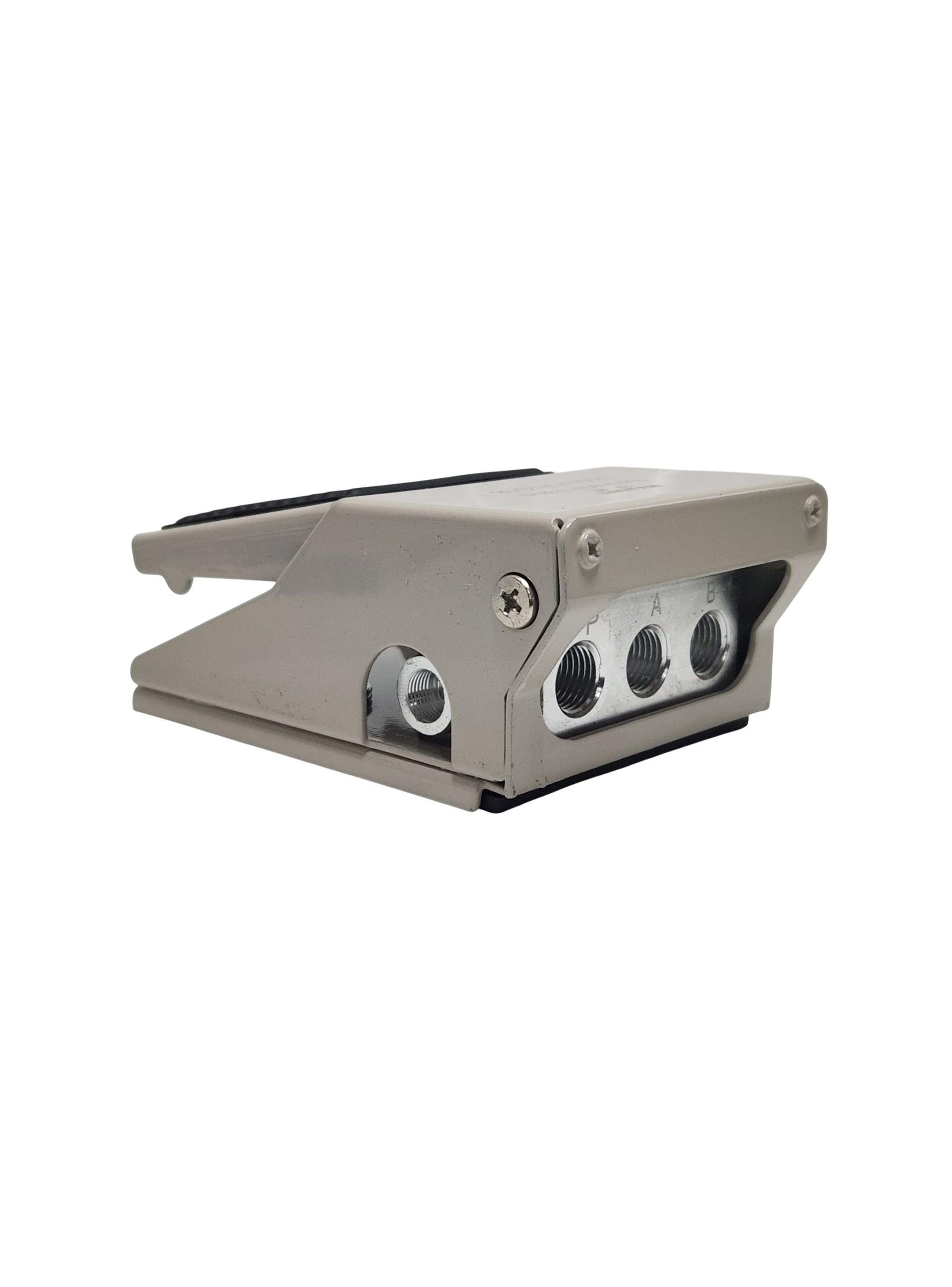Válvula Neumática De Pedal Fv420 Prensa 4/2 Neumática Medida-4