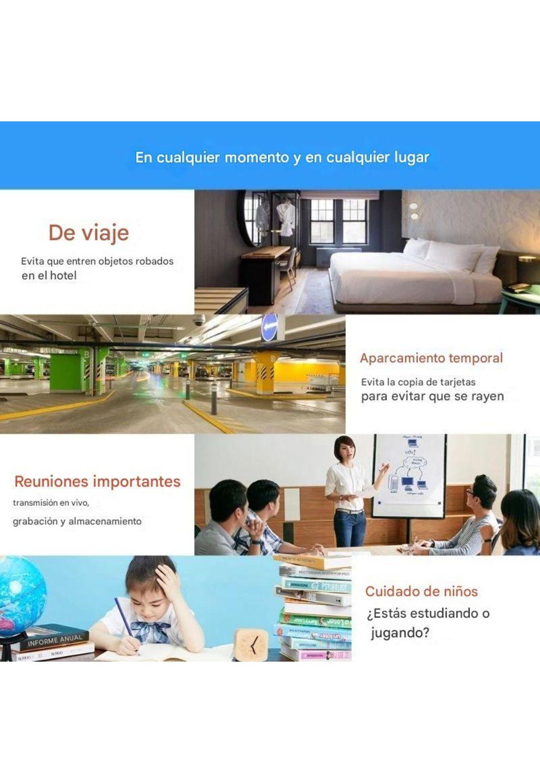 Cámara Espía Mini WiFi HD 1080P Visión Nocturna Vigilancia-3