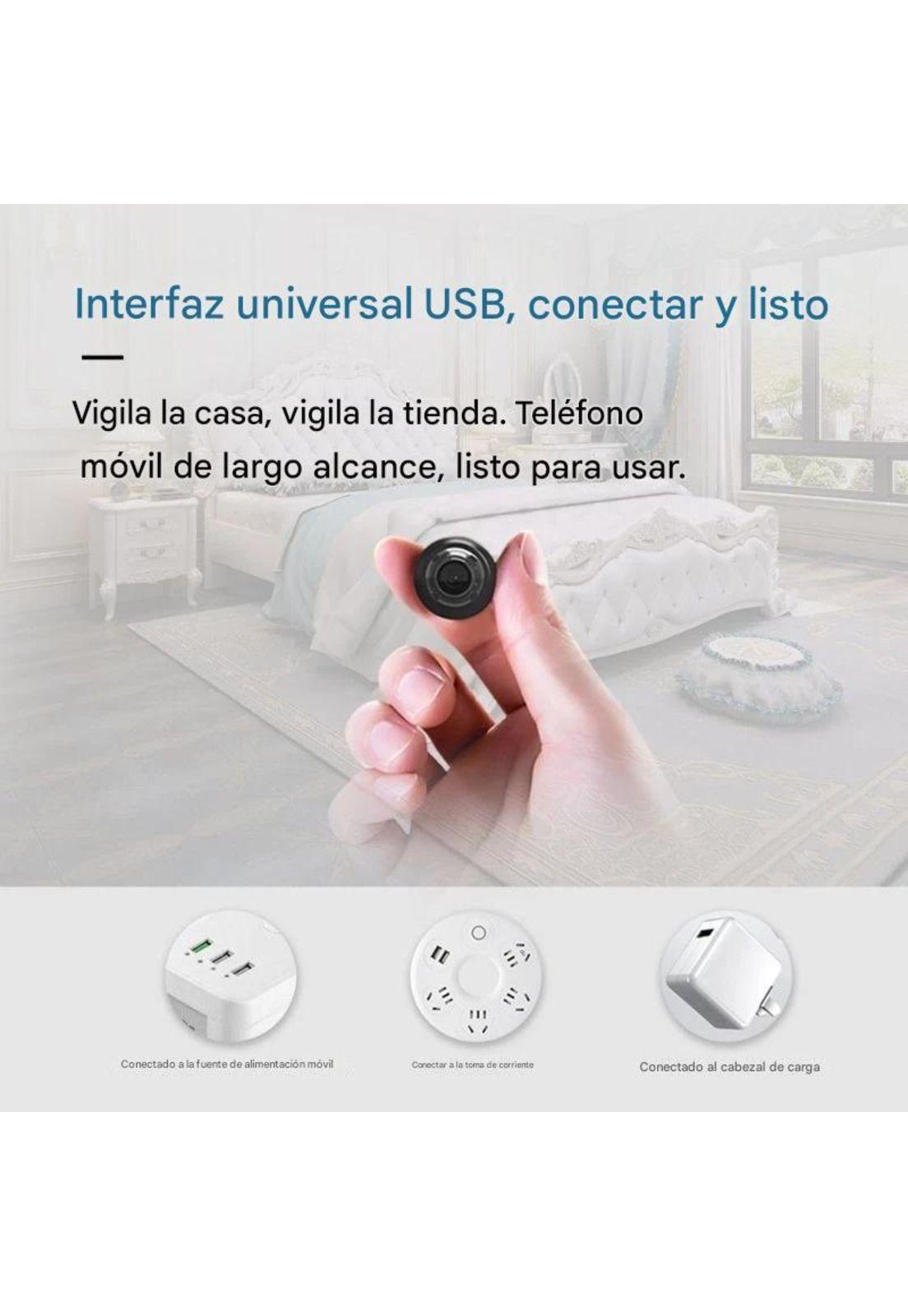 Cámara Espía Mini WiFi HD 1080P Visión Nocturna Vigilancia-7