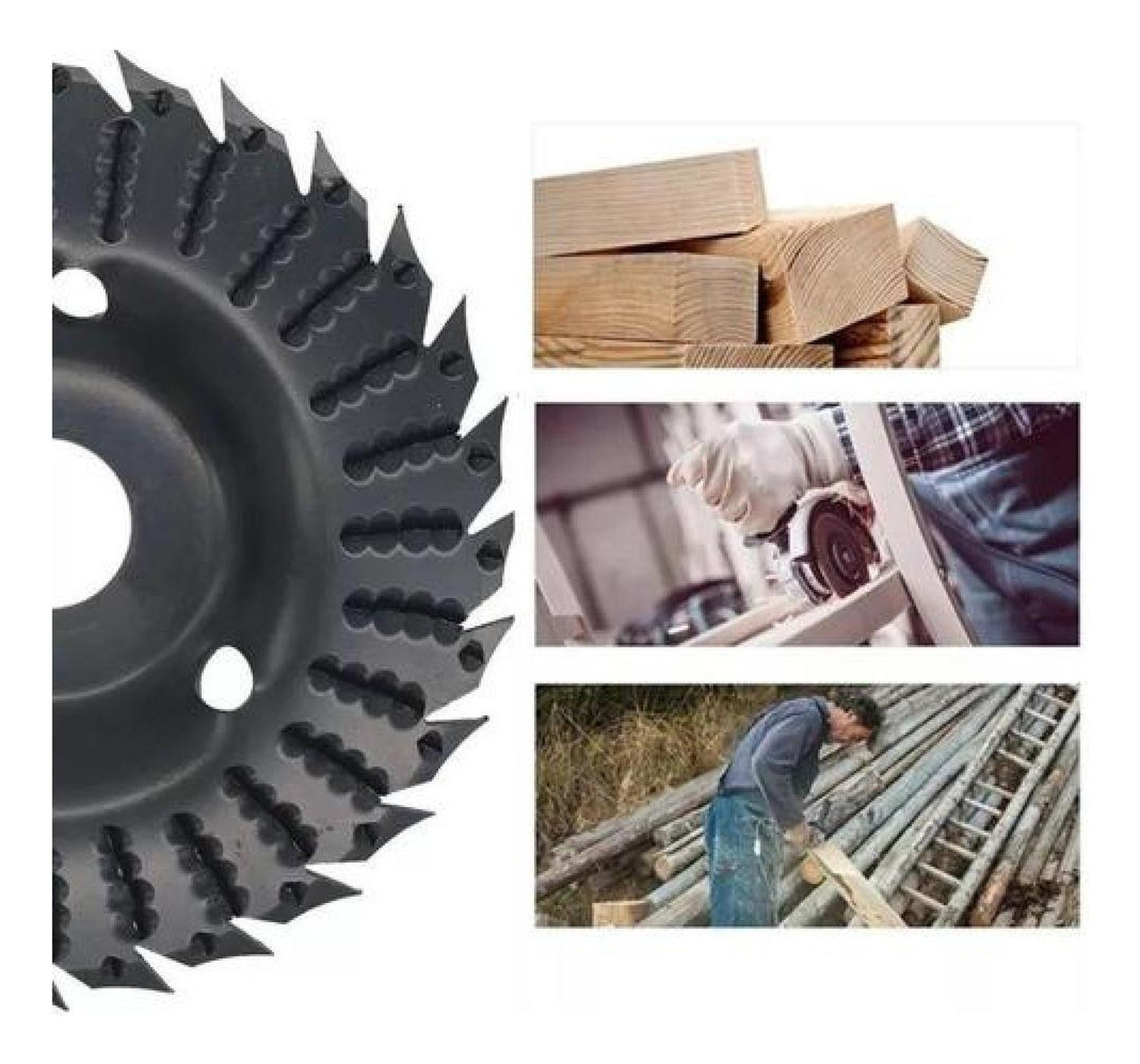 Disco Desbaste Y Corte Madera 28 Dientes Estándar Chile 22mm Negro-2