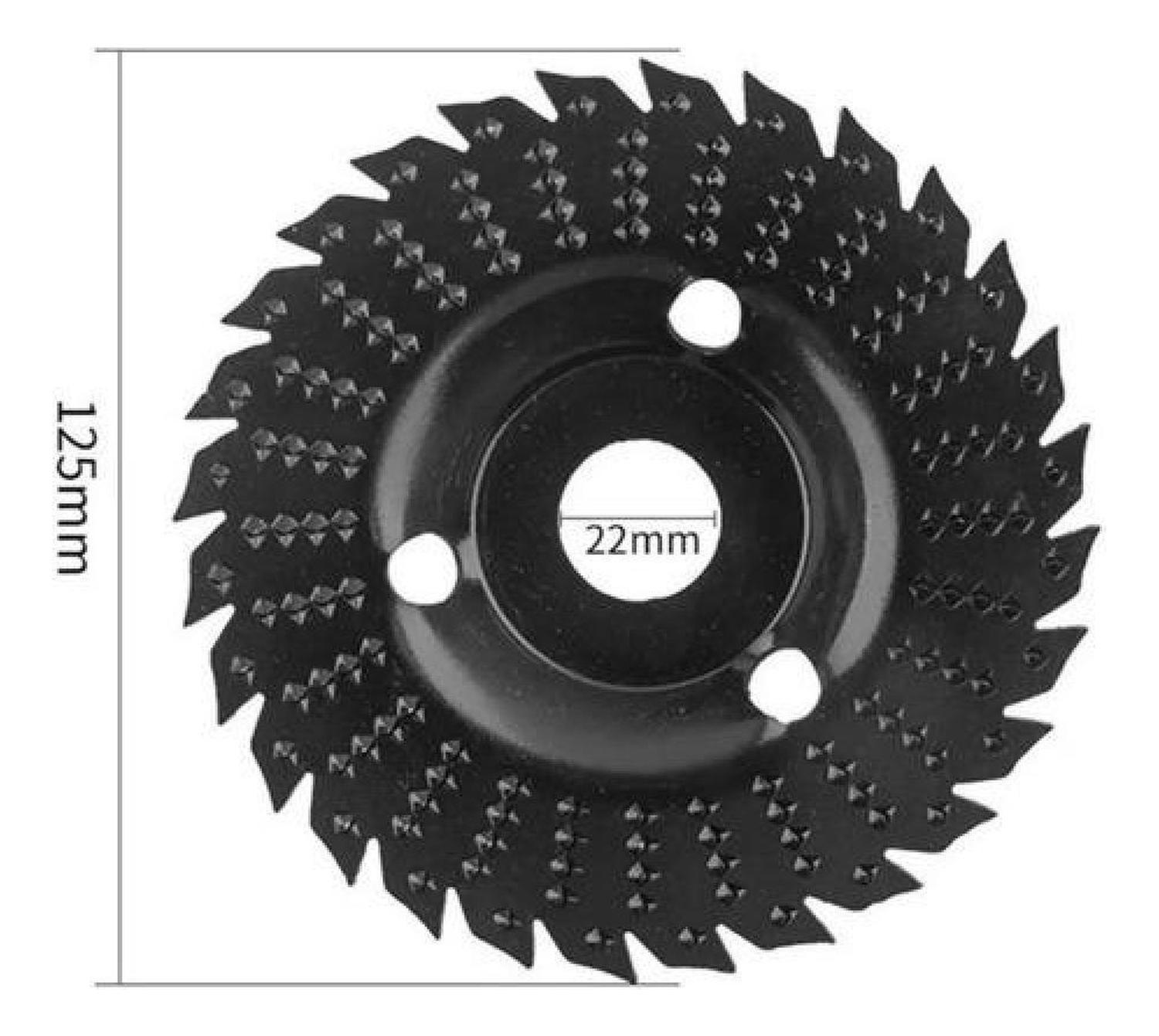 Disco Desbaste Y Corte Madera 28 Dientes Estándar Chile 22mm Negro-3