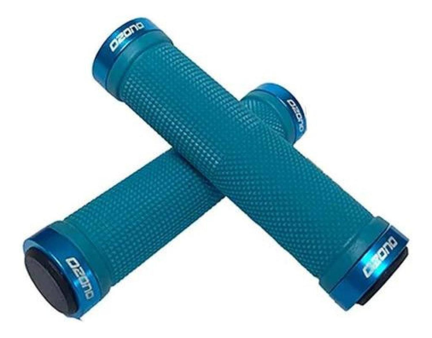 Puños Ozono Bicicleta Doble Lock Grip Manillar Mtb-0