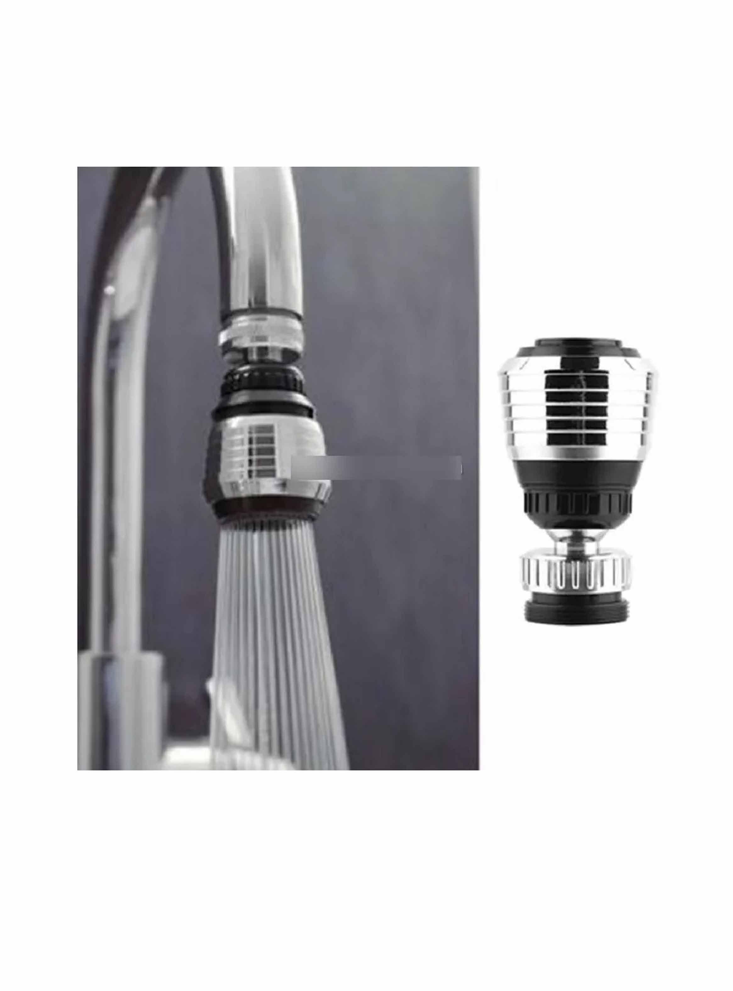Boquilla Giratoria De Acero Inoxidable Llave Lavaplatos Baño-5