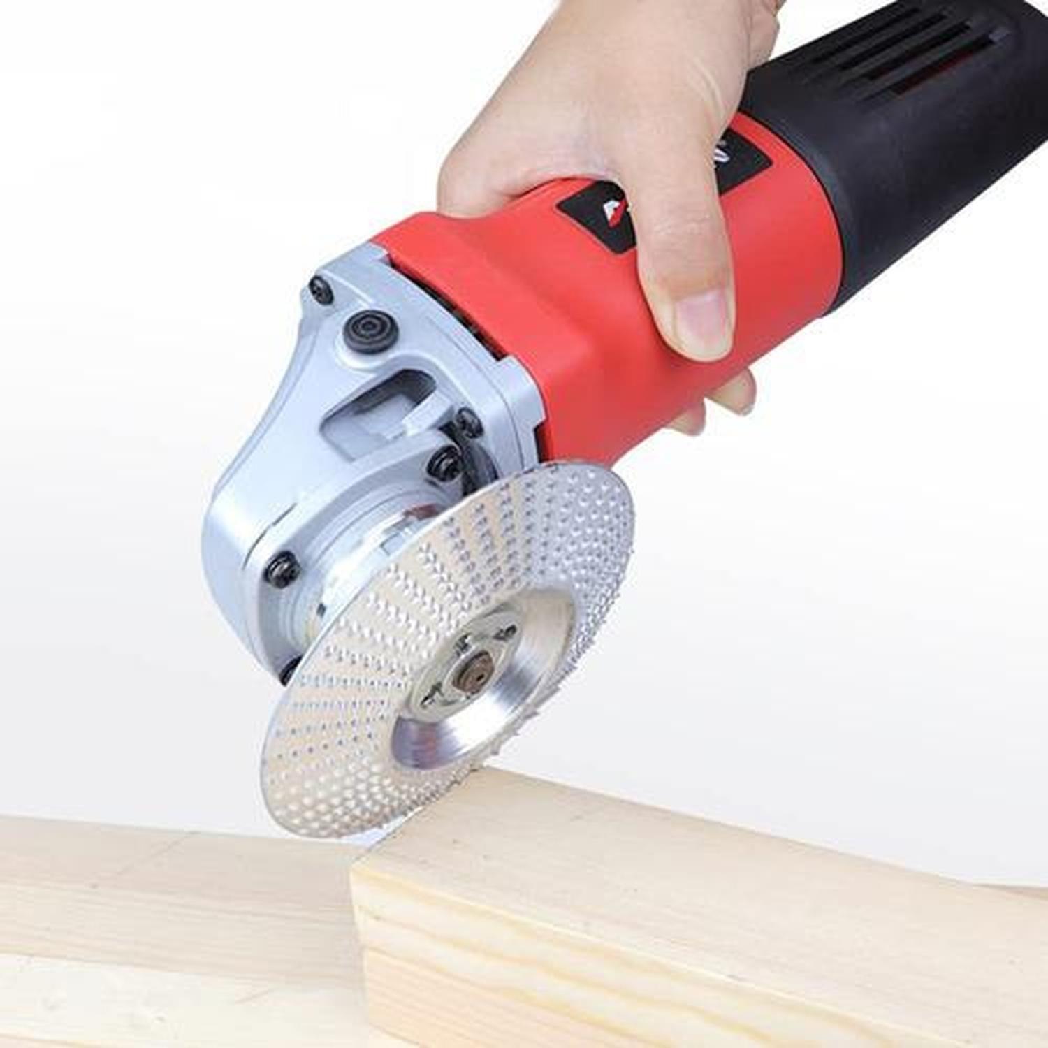 Pack 3 Discos De Desgaste Esmeril Galletera Madera 22 Mm Plateado-4