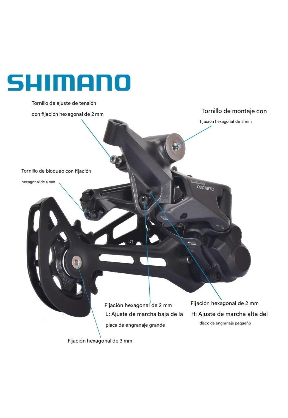 Cambio Shimano RD-M5100-SGS Shadow RD+ 11 Vel MTB Deore-1