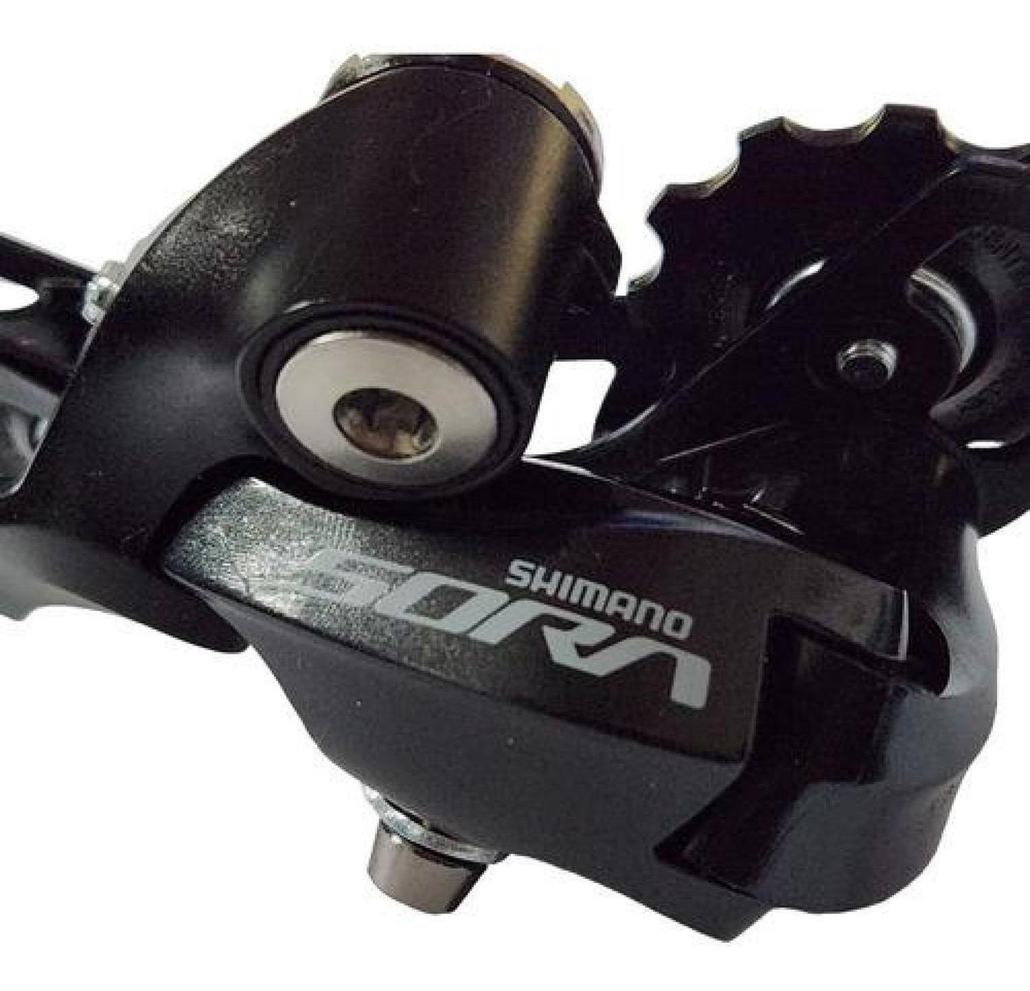 Desviador Trasero 9v Shimano Rd-r3000-ss Sora Pata De Cambio Negro Corto-5