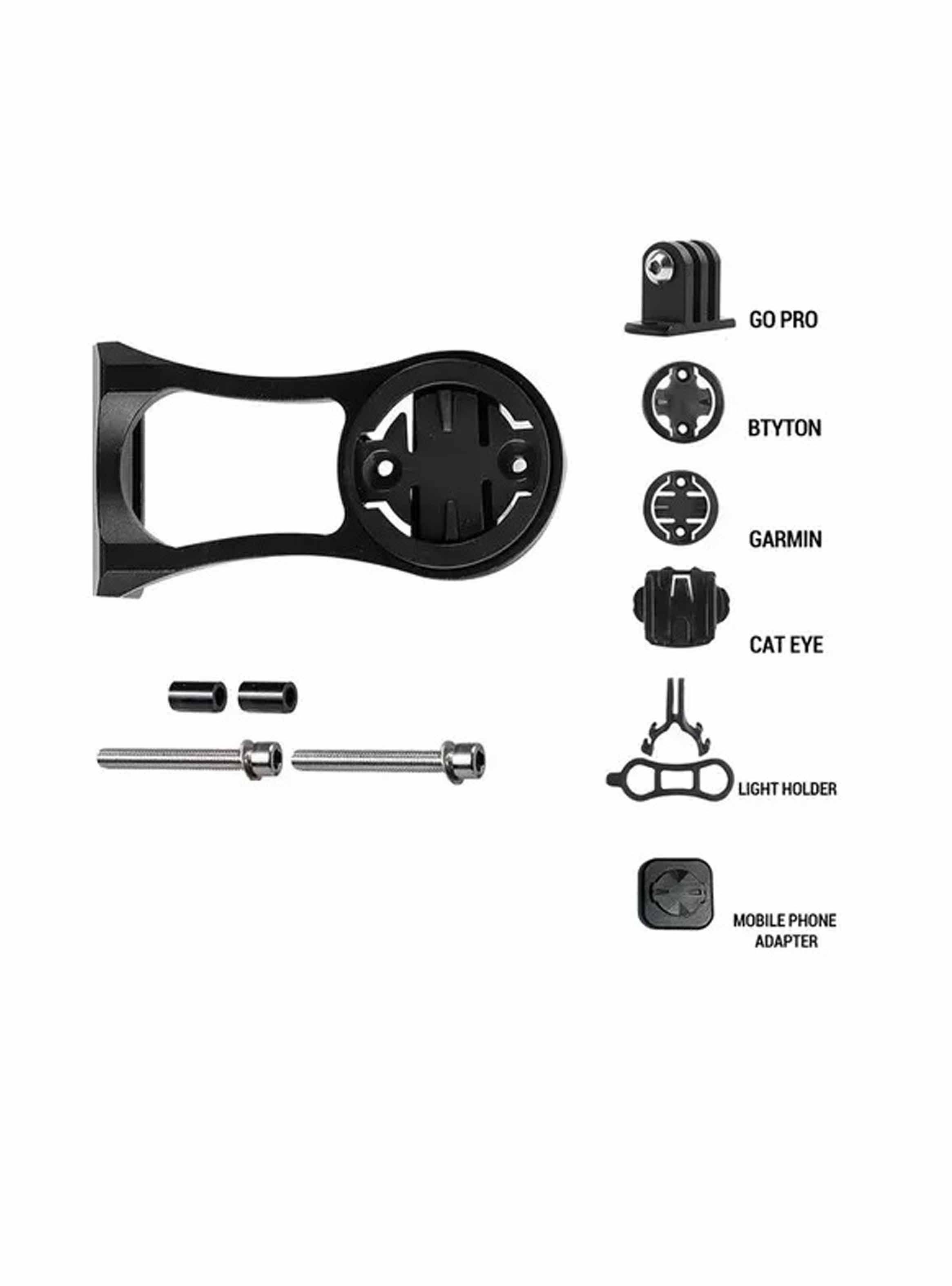 Soporte De Gps, Cámara, Luces, Garmin, Gopro Para Bicicleta-5